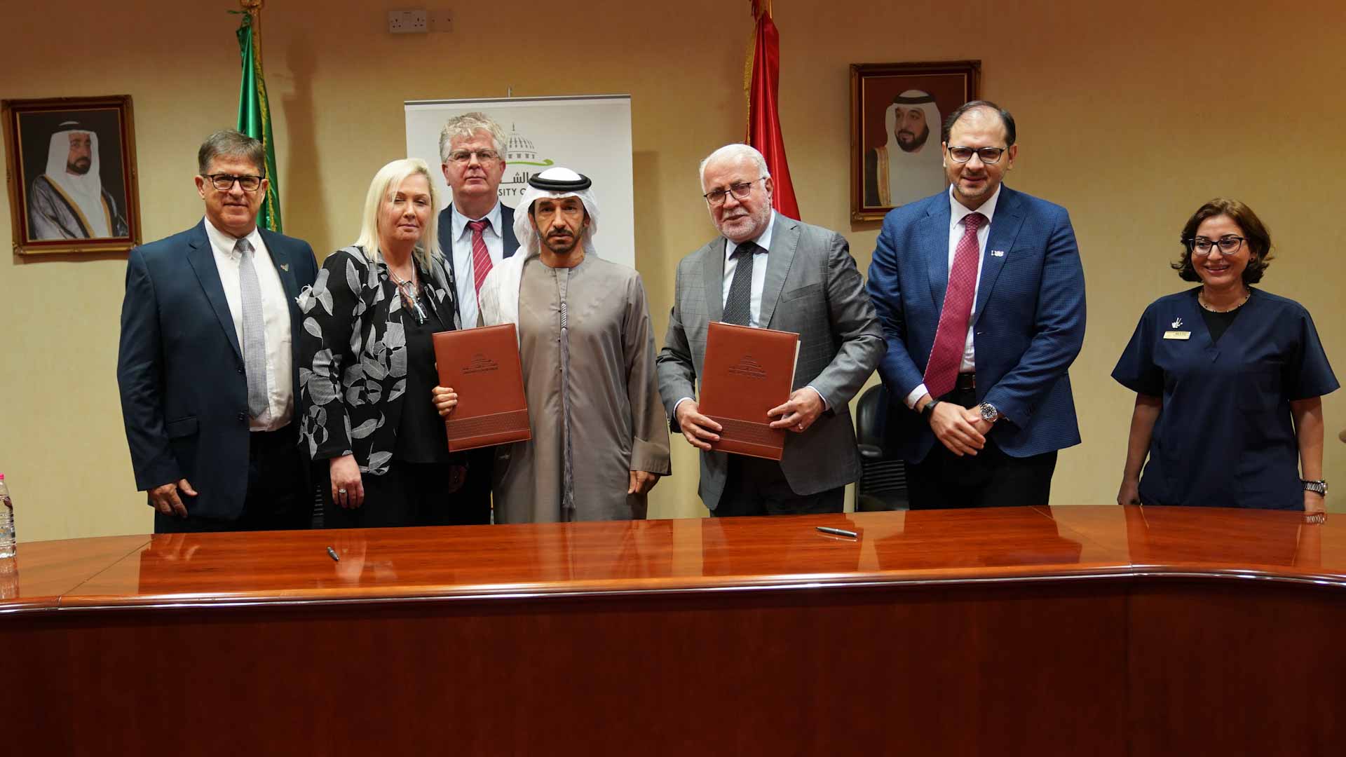 صورة بعنوان: تعاون بين جامعة الشارقة ومجموعة ميديكلينيك الشرق الأوسط  