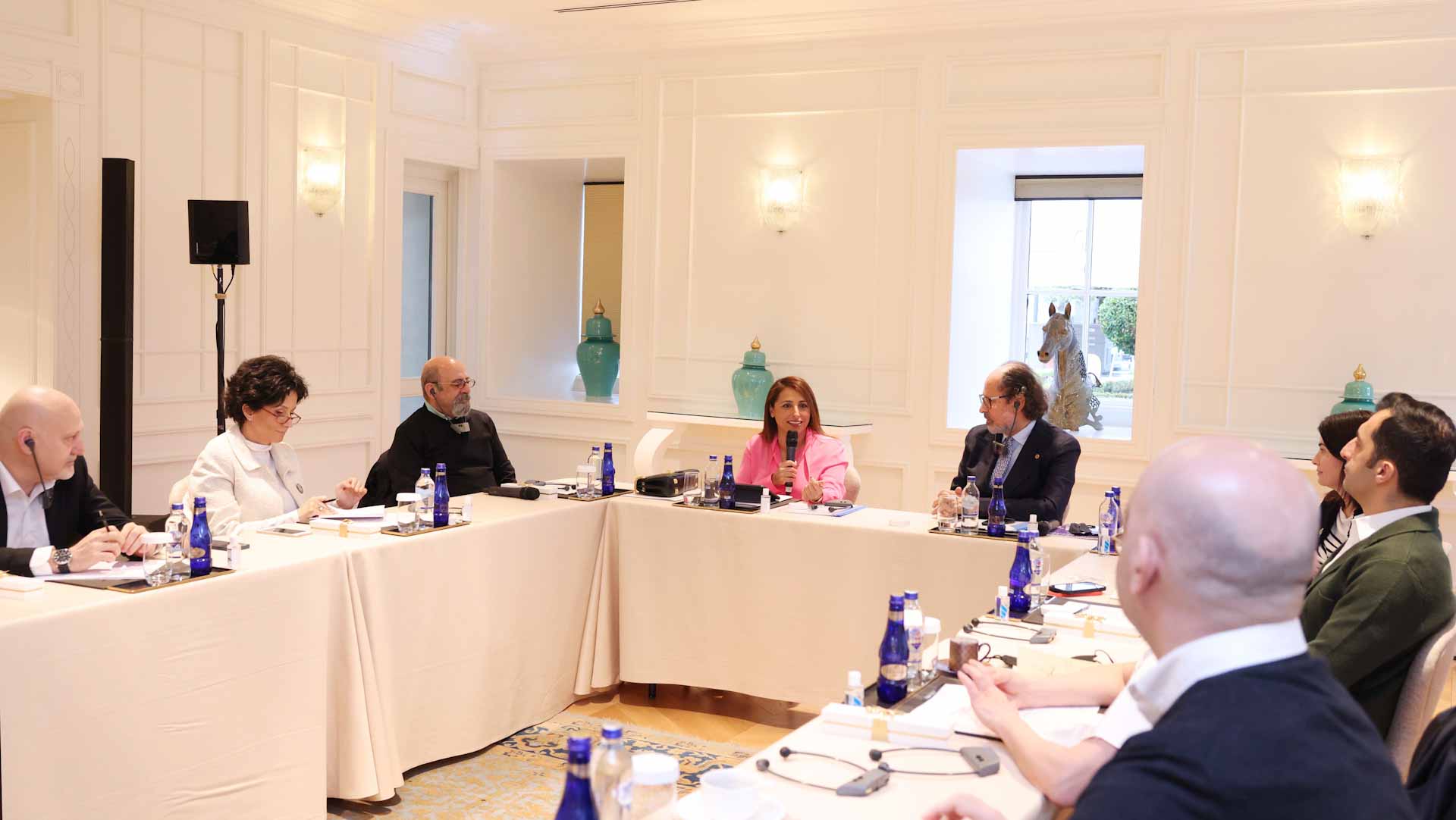 Image for the title: Bodour Al Qasimi renews optimism amongst publishers in Turkey 