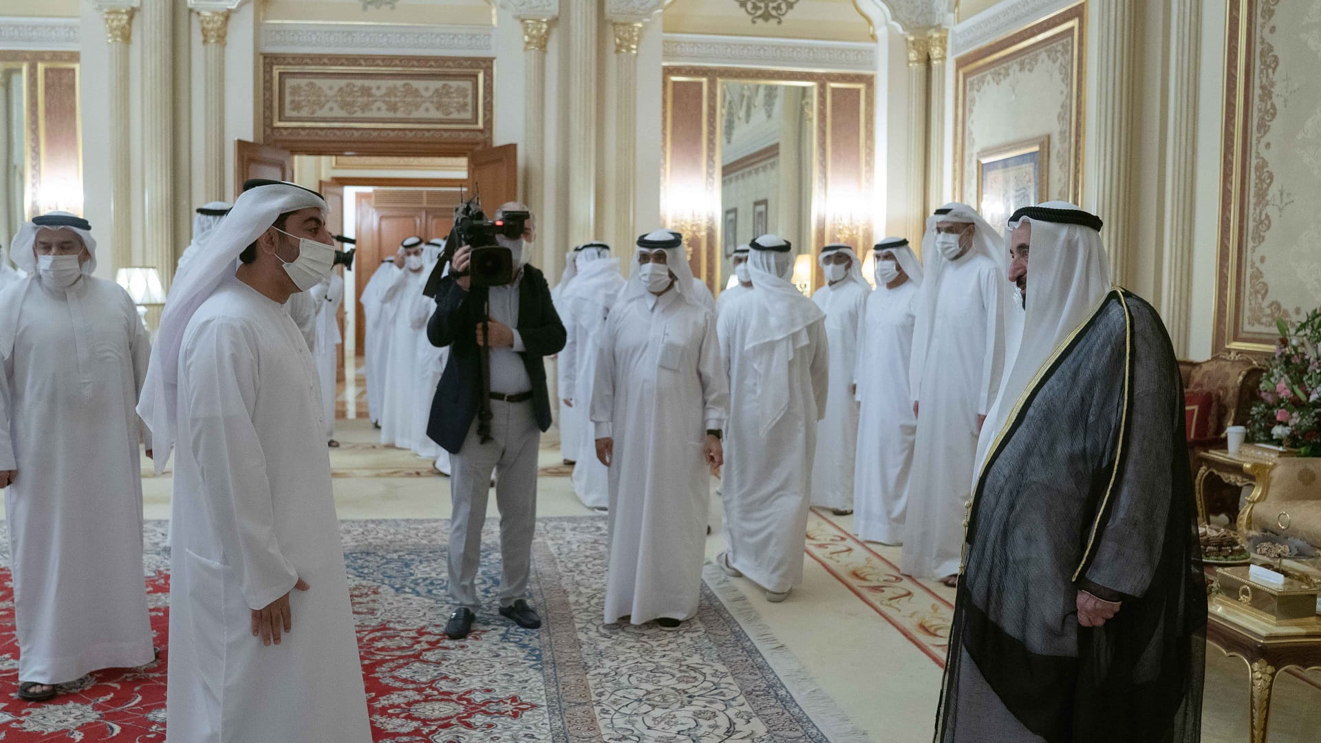 Image for the title: Sharjah Ruler receives more Ramadan well-wishers 
