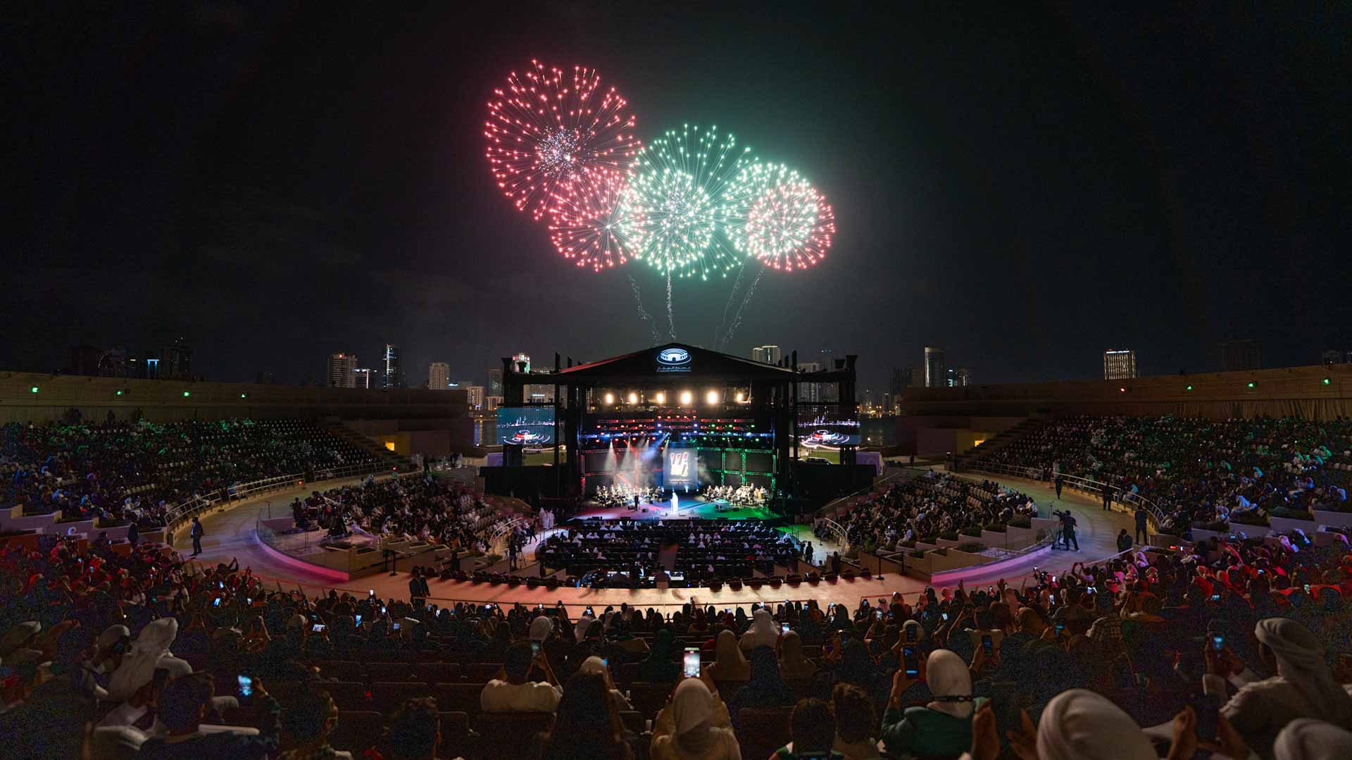 Image for the title: Huge Response to Lets Khorfakkan, Lets Majaz seasons of concerts 