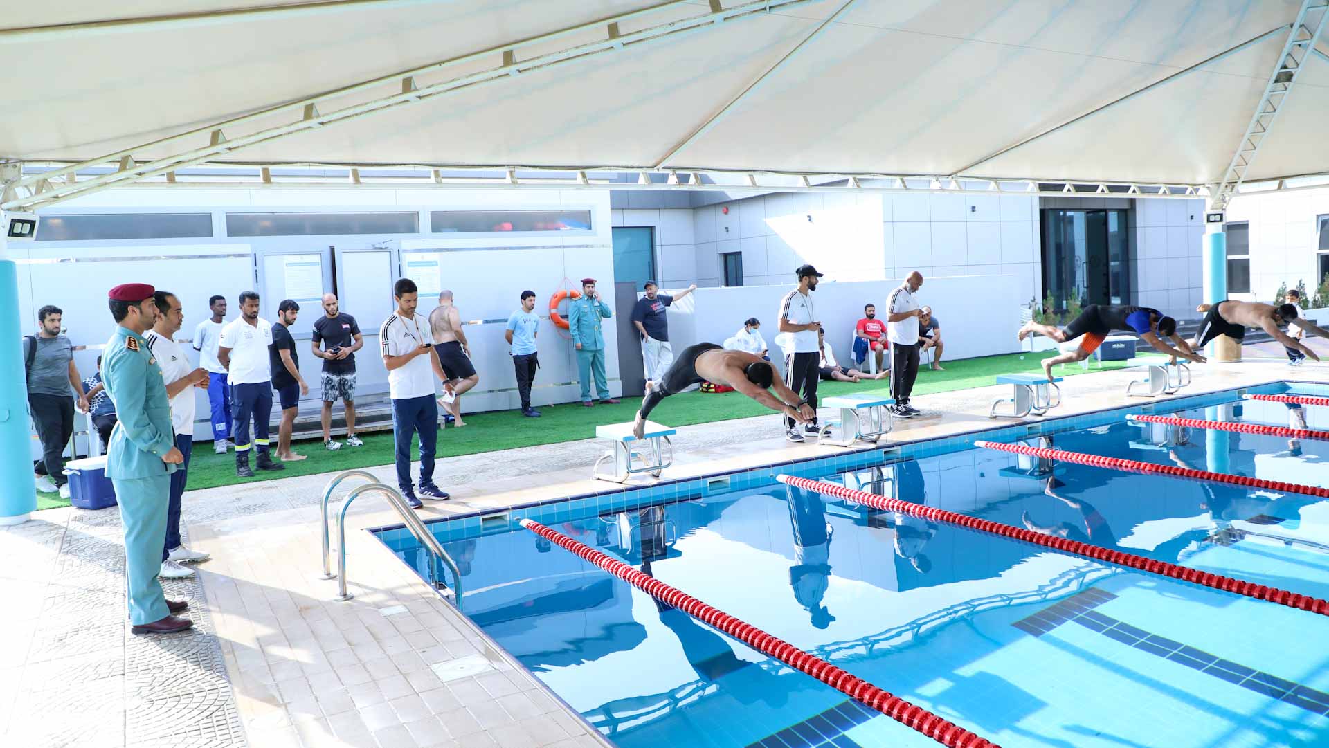 Image for the title: SP organises freestyle swimming and diving championships 