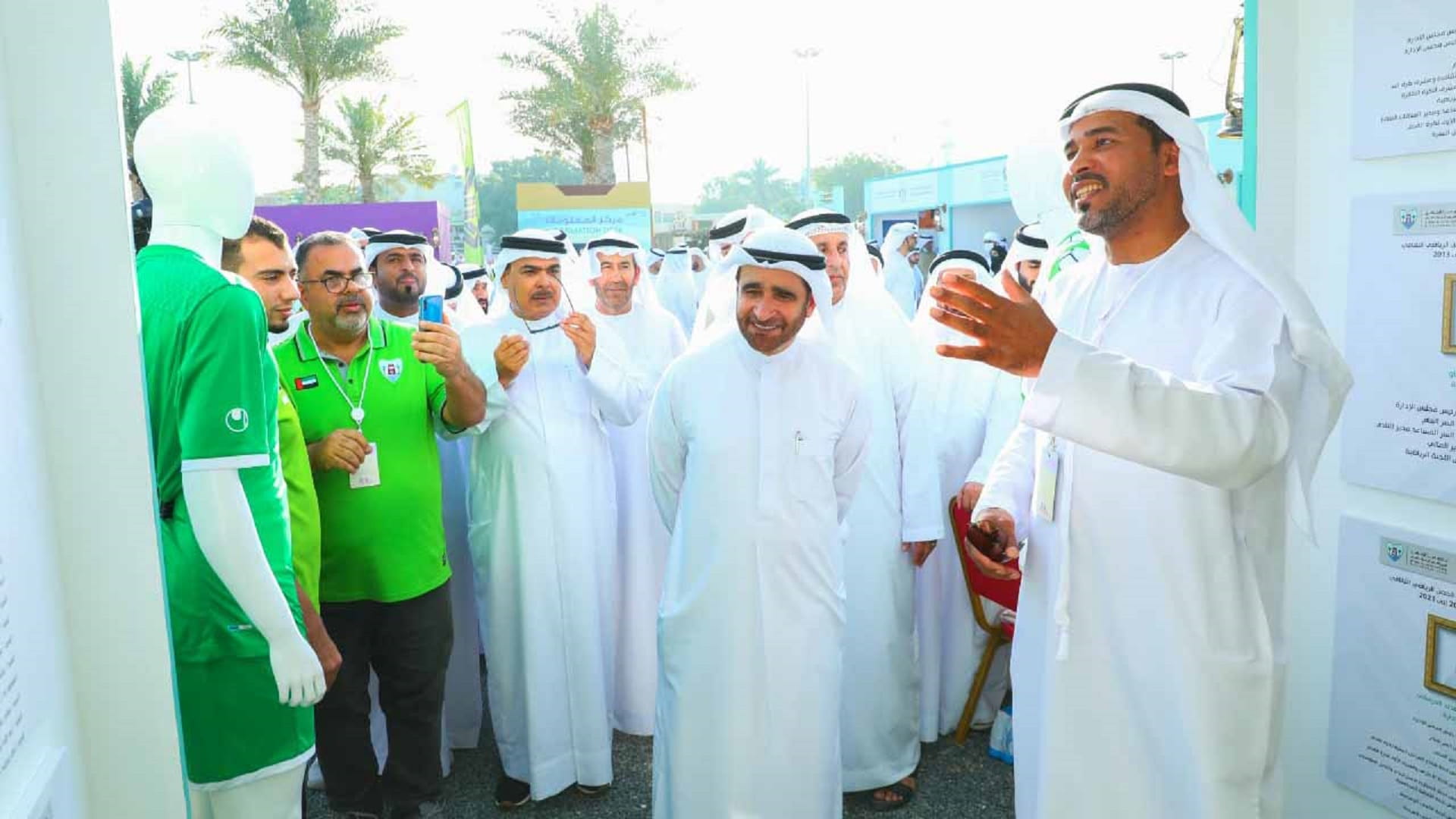 صورة بعنوان: نادي دبا الحصن ينظم فعاليات متنوعة للأيام التراثية  