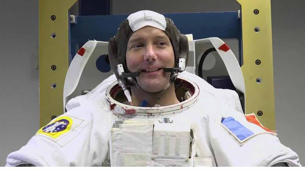 Image for the title: French astronaut takes photo of Expo 2020 Dubai site from ISS 
