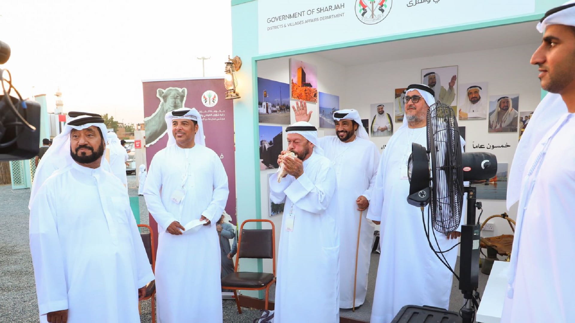 Image for the title: Dibba Al-Hisn Council participates in SHD 
