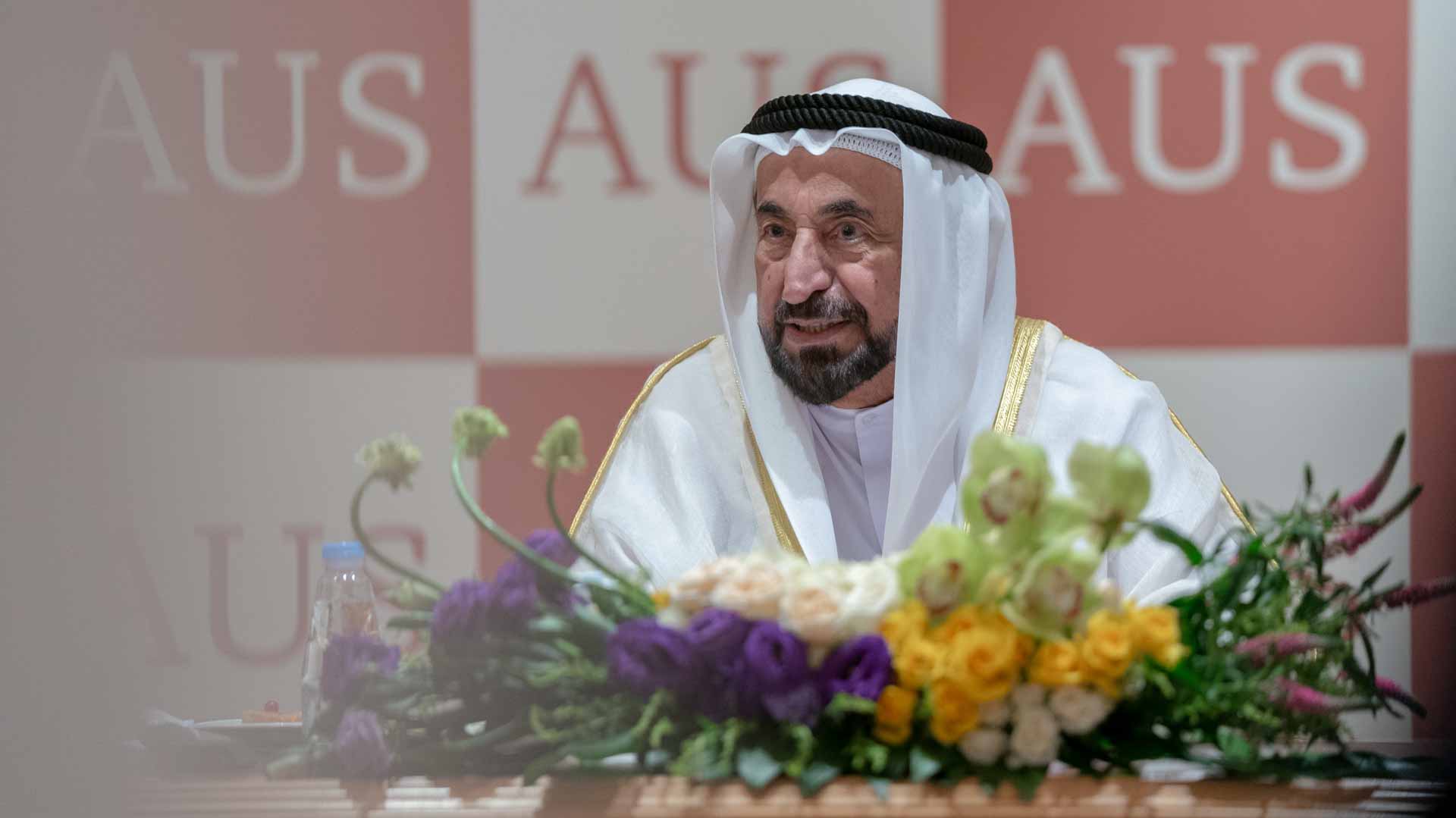 Image for the title: Sharjah Ruler chairs AUS Board of Trustees meeting 