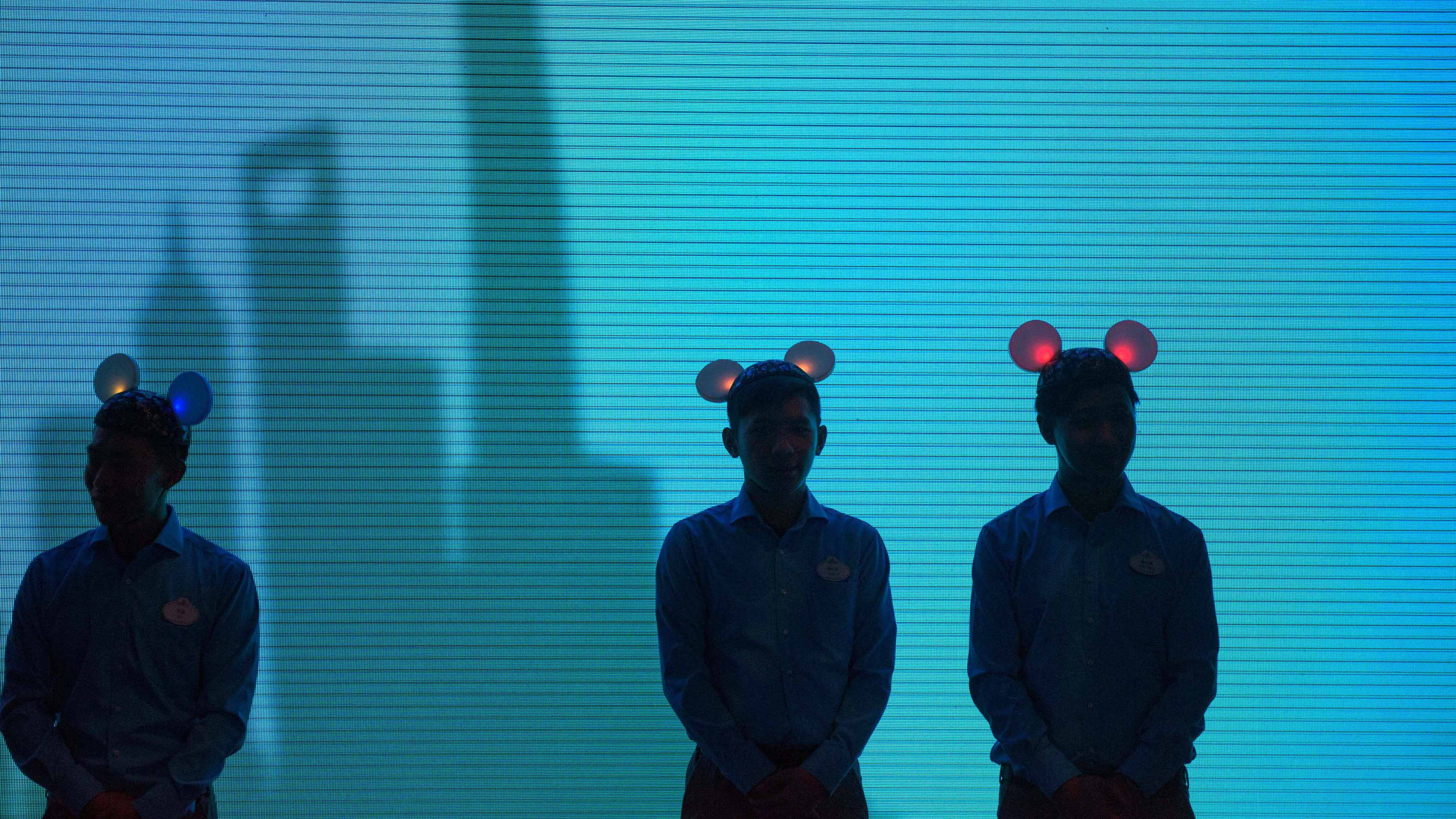 Image for the title: Shanghai's Disney resort shut amid record daily COVID infections 