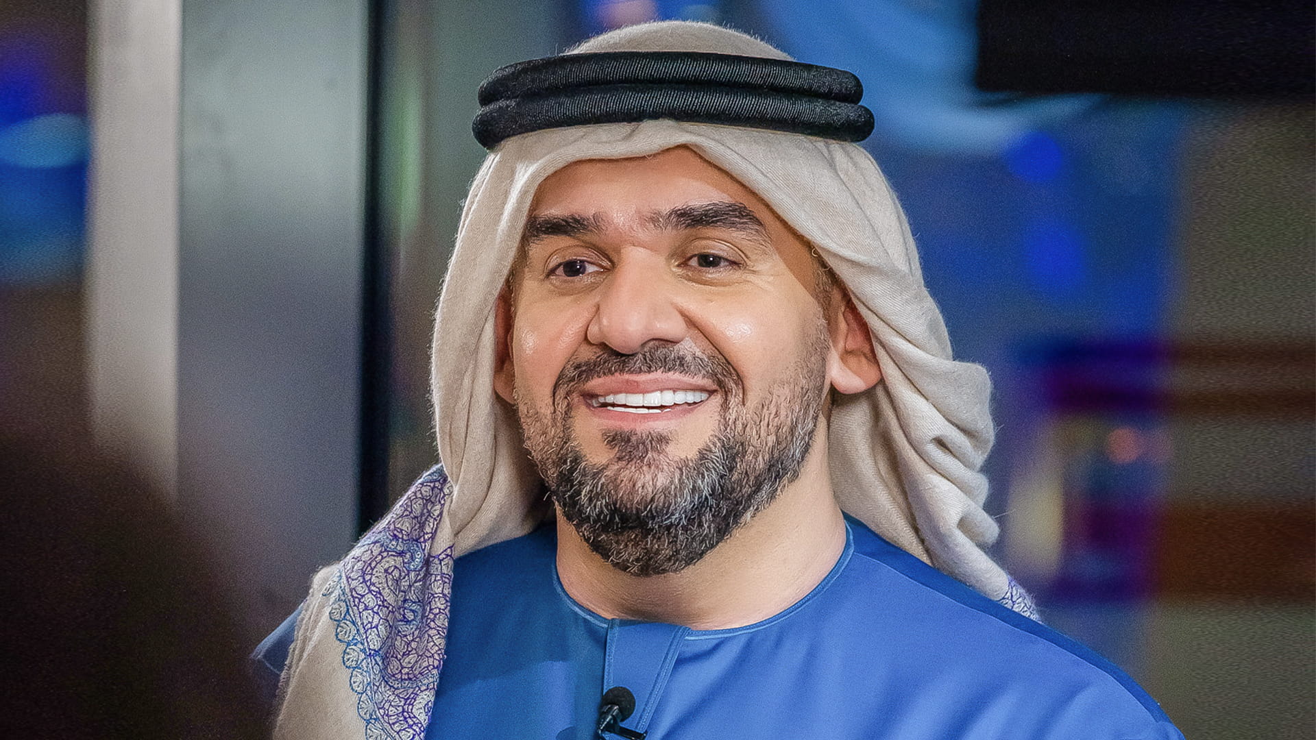 صورة بعنوان: حسين الجسمي "أفضل فنان عربي" في مهرجان الموركس دور 