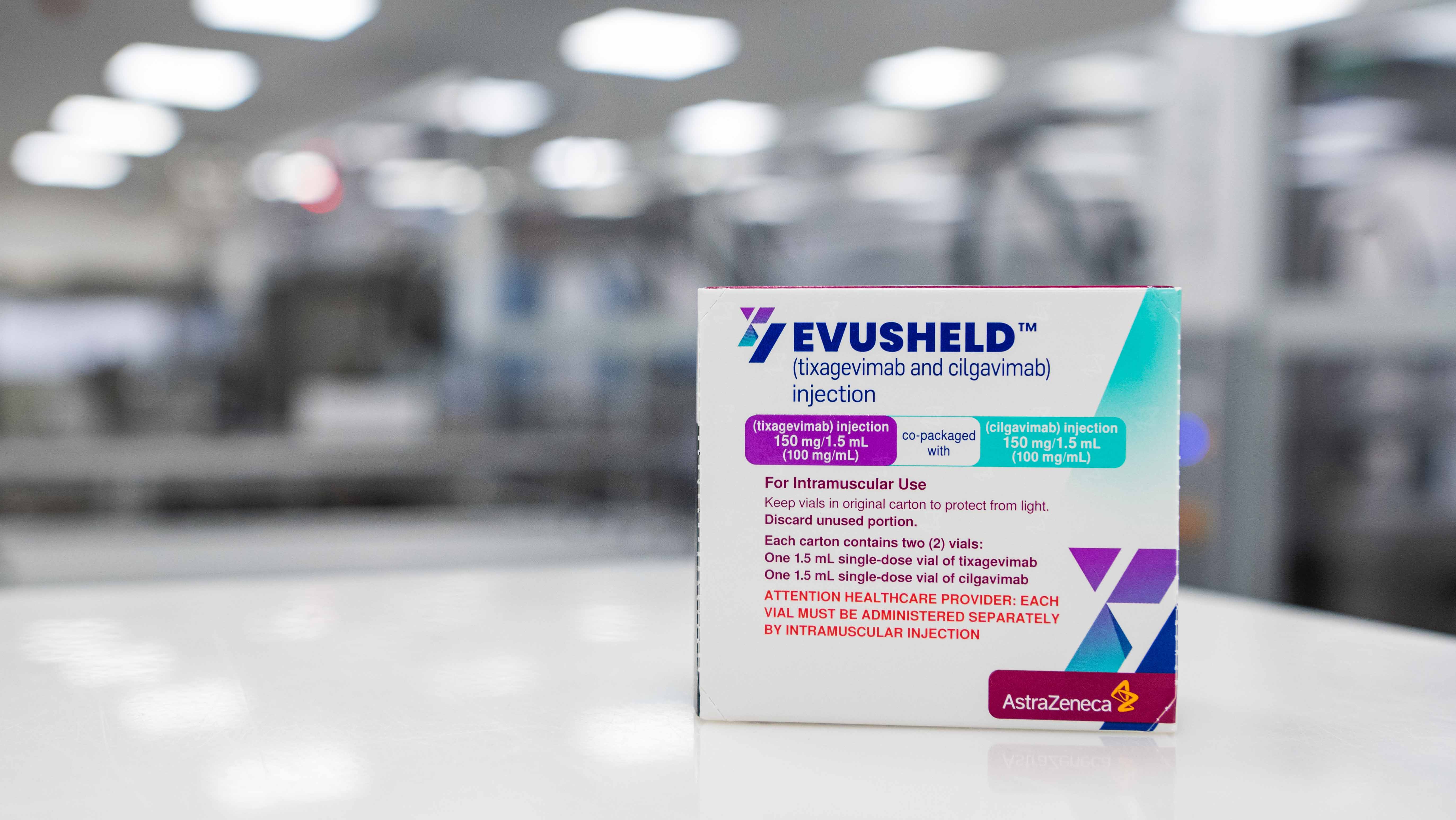 Image for the title: AstraZeneca drug less protective vs Omicron in transplant patients 