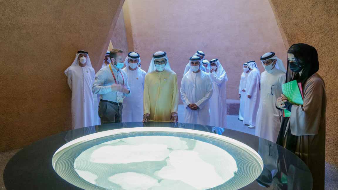 Image for the title: MBR meets with Presidents of Namibia, Guyana at Expo 2020 Dubai 