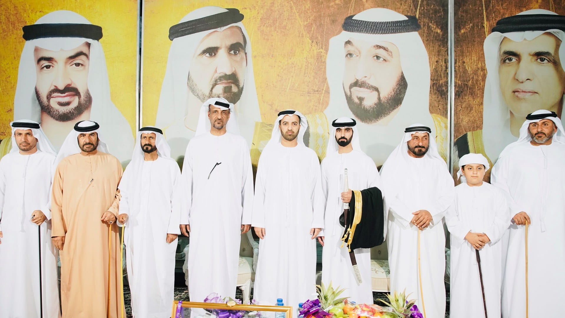 صورة بعنوان: ولي عهد رأس الخيمة يشهد أفراح الحبسي 