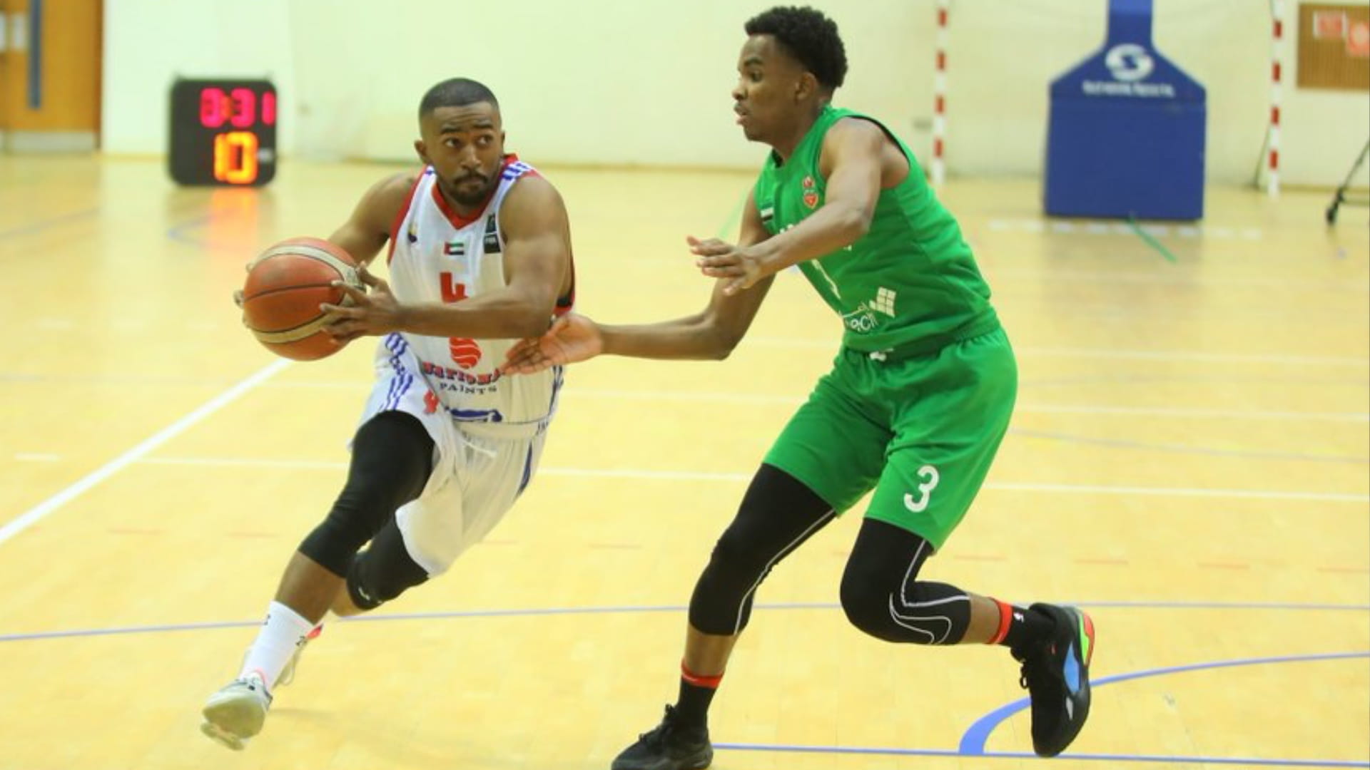 صورة بعنوان: الشارقة يواجه شباب الأهلي في نهائي كأس رئيس الدولة لكرة السلة 