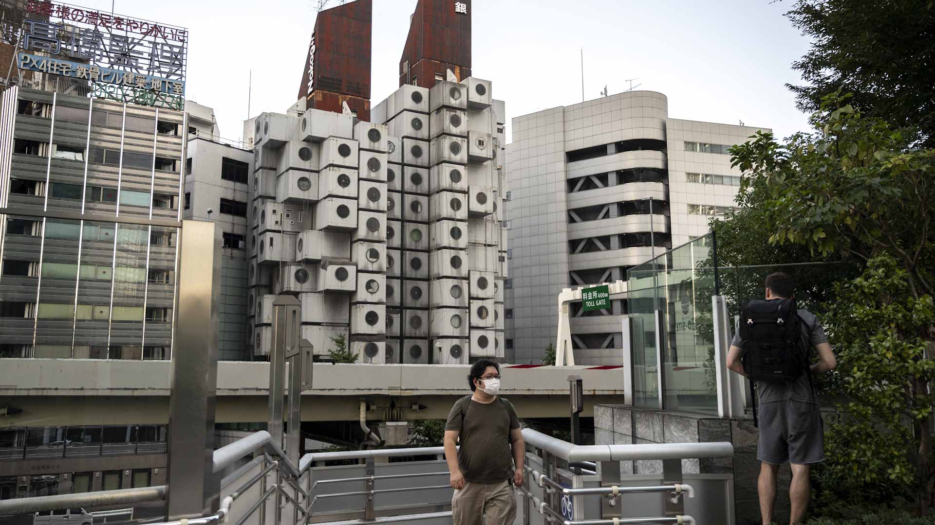 Image for the title: Tokyo's historic Nakagin Capsule Tower to be demolished 
