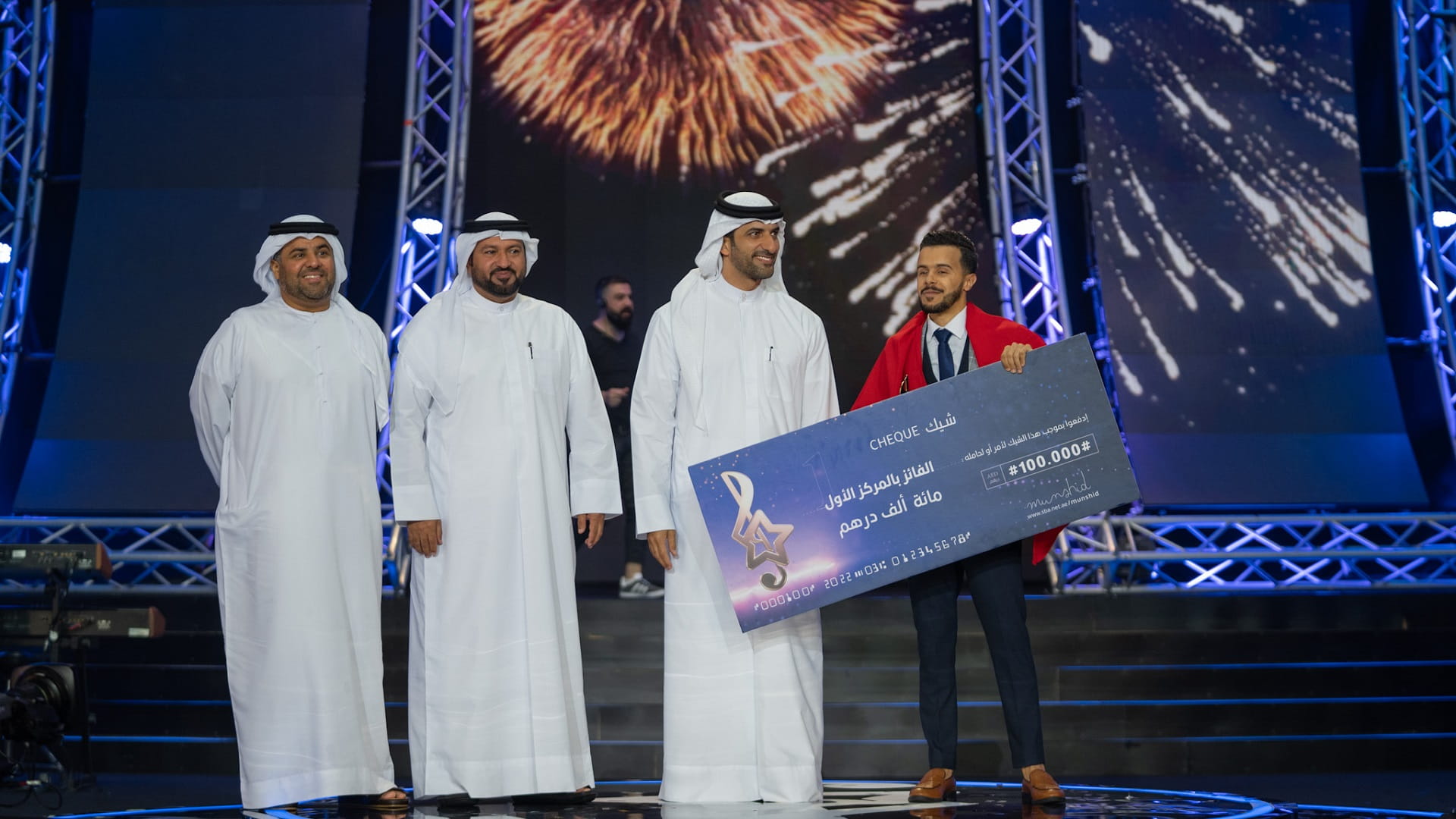 Image for the title: Sultan bin Ahmed crowns Al Zirak with 'Sharjah Munshid 13' title 