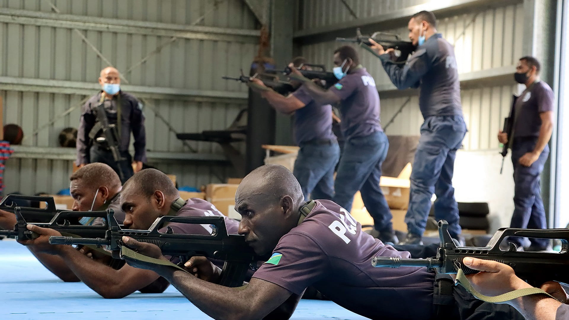 Image for the title: Pacific leader urges Solomons to rethink China pact 