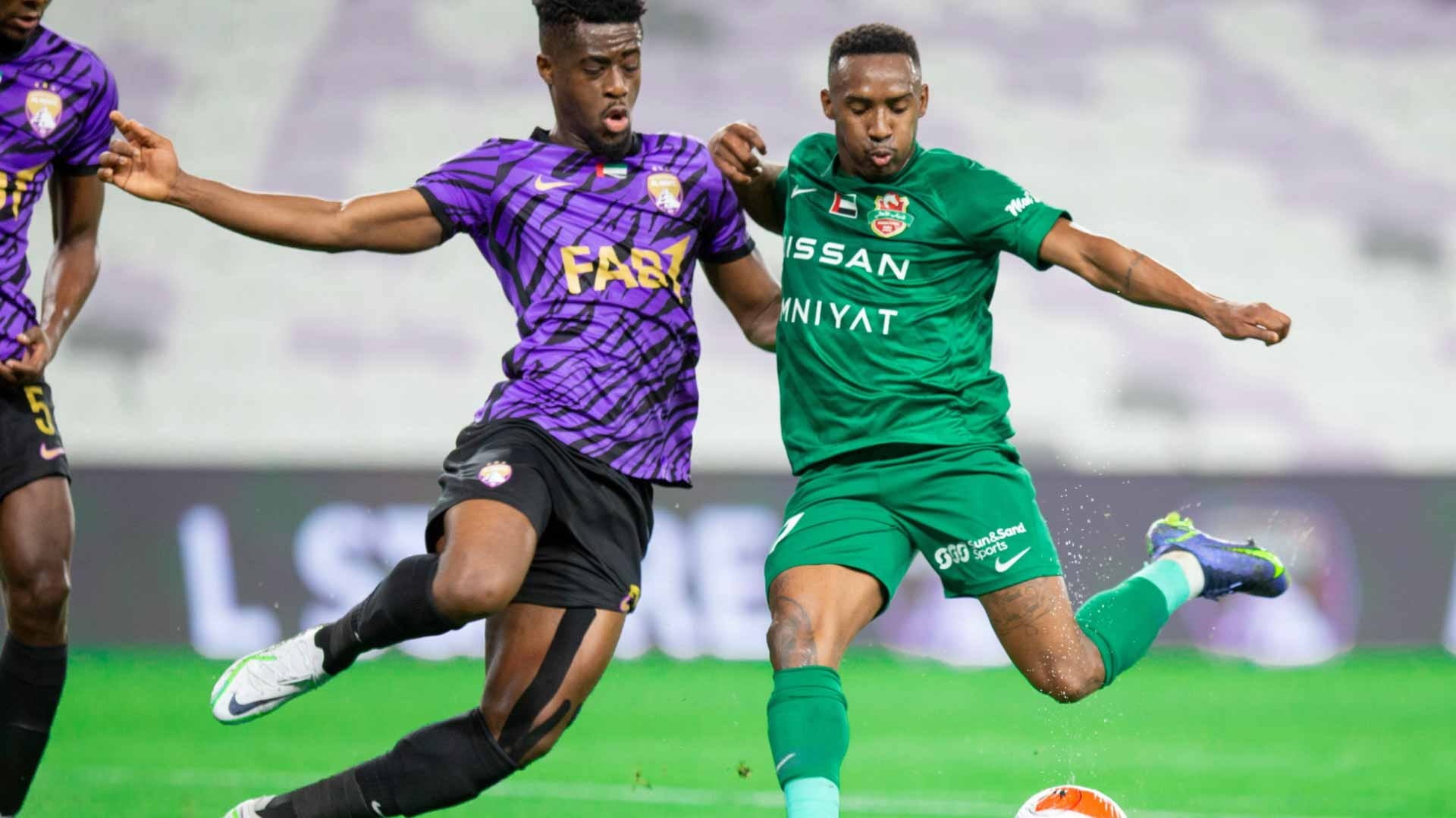 صورة بعنوان: شباب الأهلي يطمح للقب الـ 6 والعين عن الثنائية بنهائي كأس الرابطة 