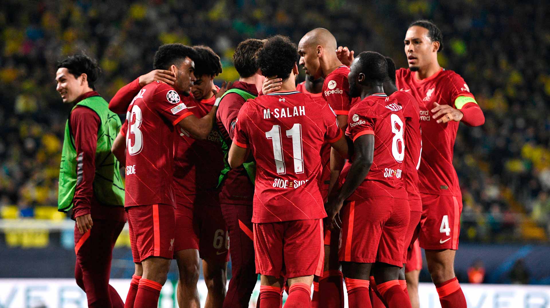 Image for the title: Liverpool reach Champions League final with win over Villarreal 