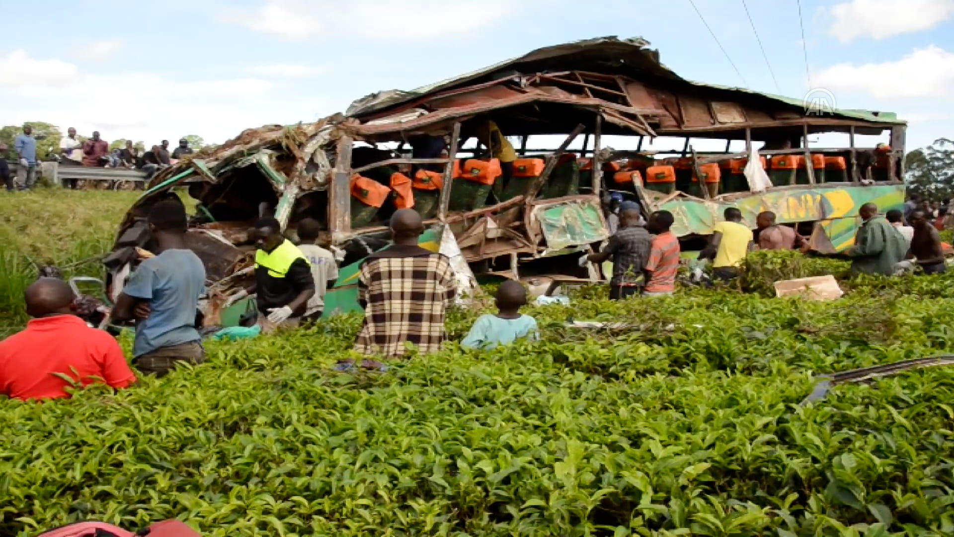 Image for the title: At least 20 killed in Uganda bus accident, police say 