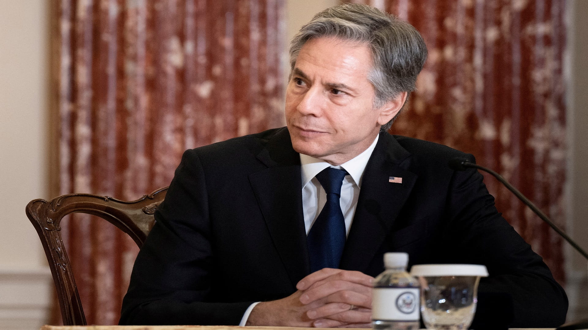 صورة بعنوان: بعد إصابته بكورونا...خطاب بلينكن بشأن الصين سيؤجل لوقت لاحق 