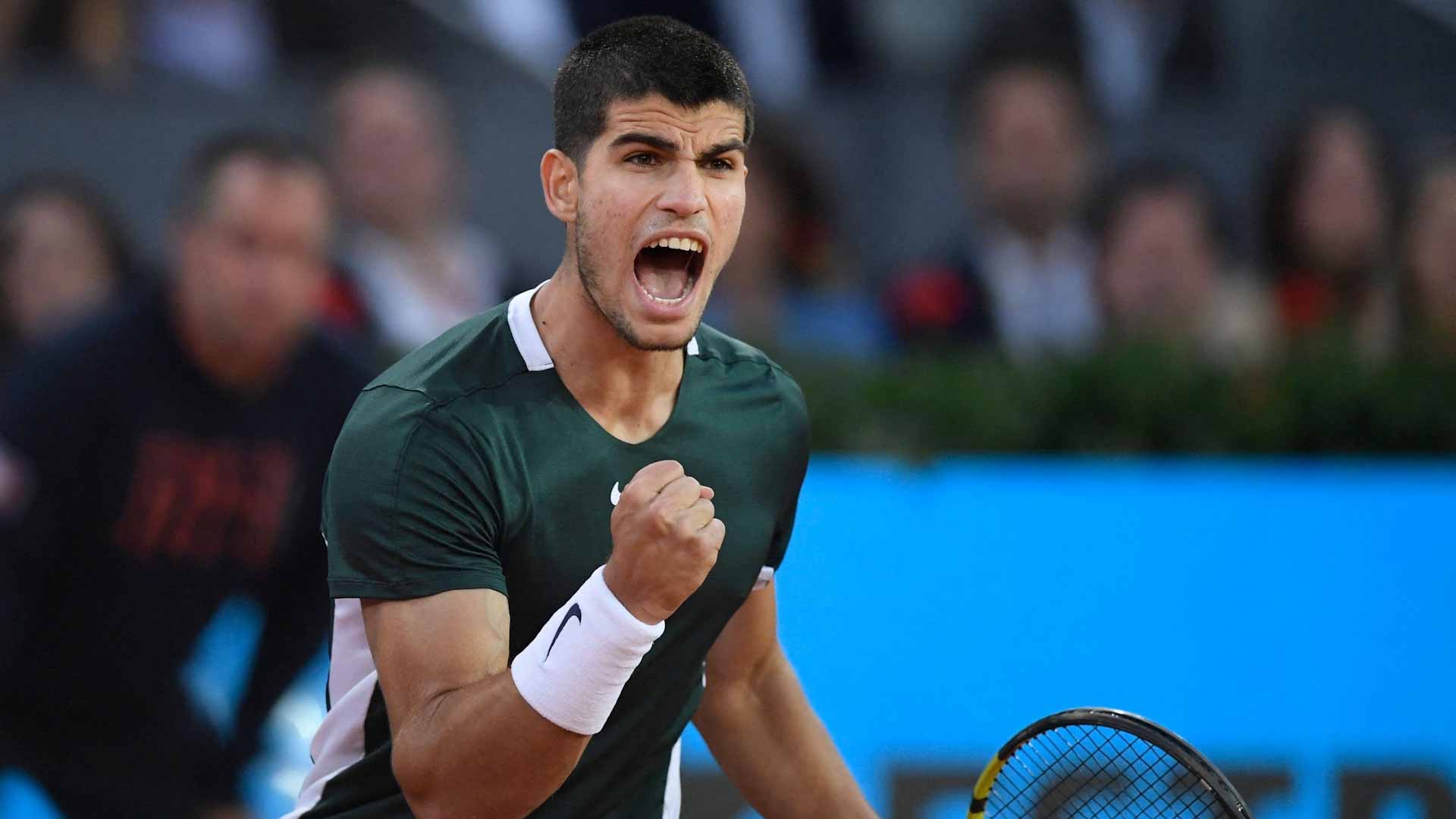 صورة بعنوان: الإسباني الكاراز يتأهل لربع نهائي بطولة مدريد للتنس  