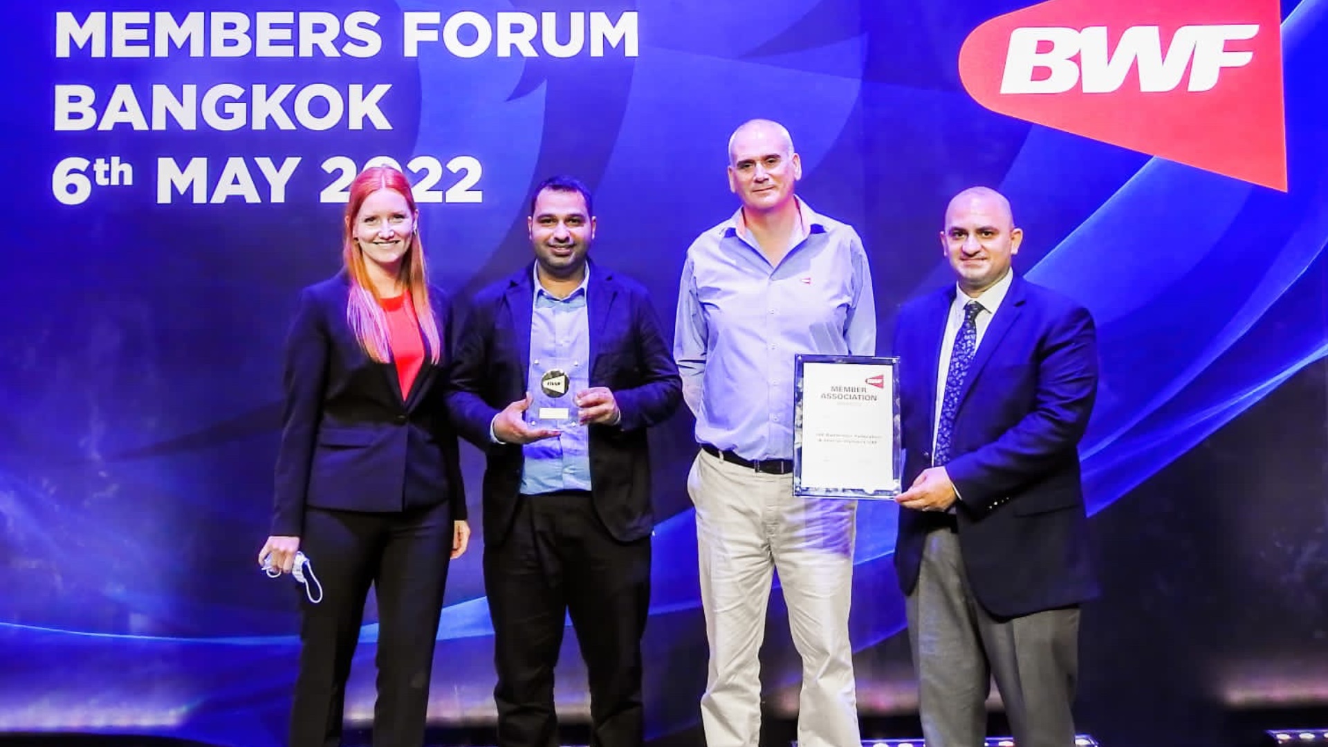 صورة بعنوان: اتحاد الإمارات للريشة الطائرة والأولمبياد الخاص يفوزان بجائزة BWF 