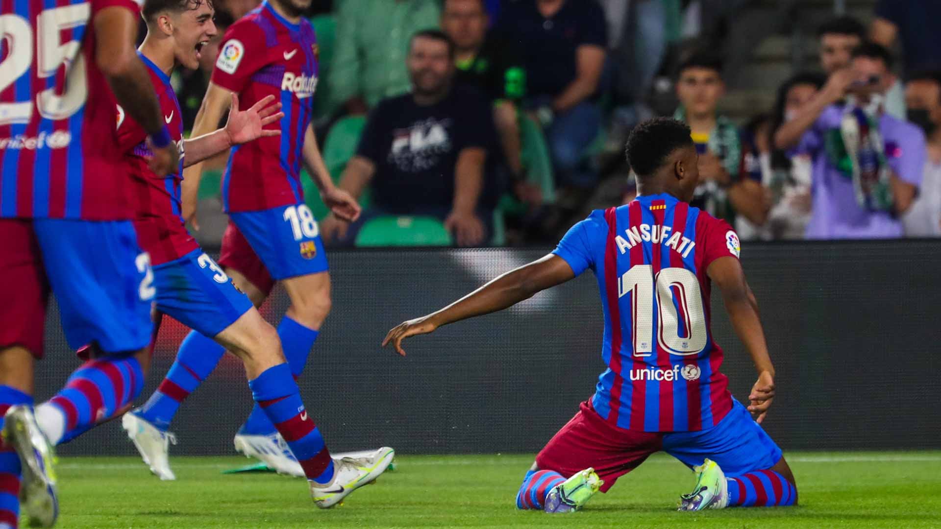 صورة بعنوان: برشلونة يحجز مقعداً له في دوري الأبطال الموسم المقبل  