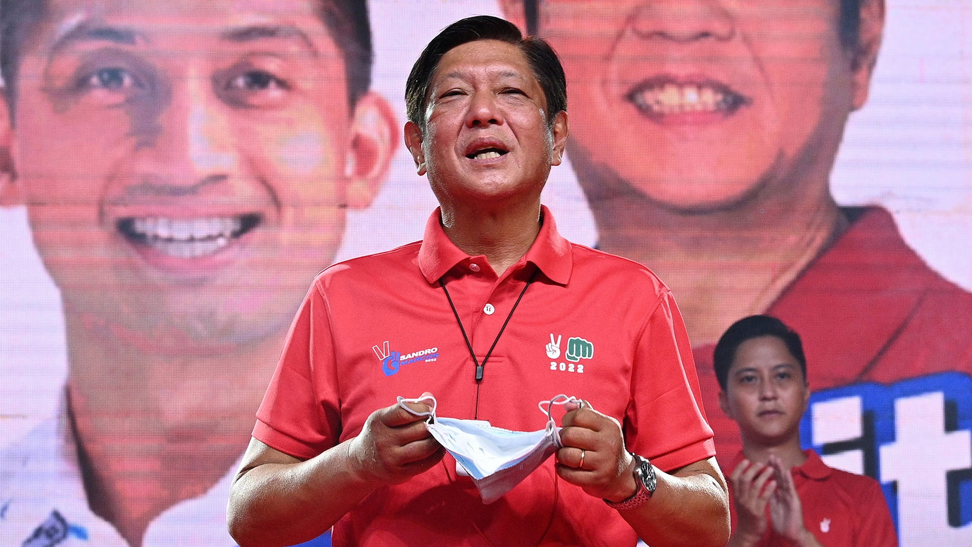 Image for the title: Marcos Jr on verge of win Philippine presidential election 
