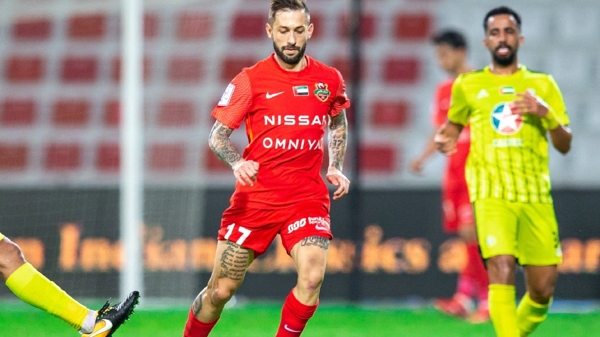 صورة بعنوان: شباب الأهلي يفوز على اتحاد كلباء في دوري أدنوك للمحترفين 