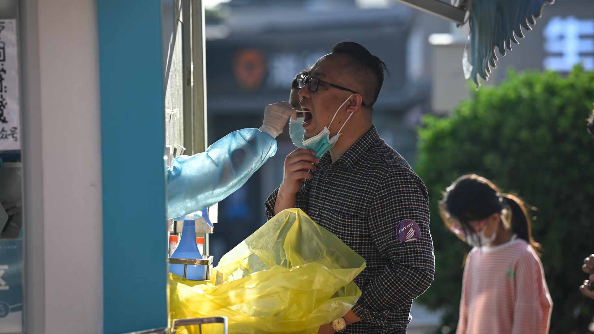 Image for the title: Downtown Beijing goes quiet as zero-Covid policy smothers capital 