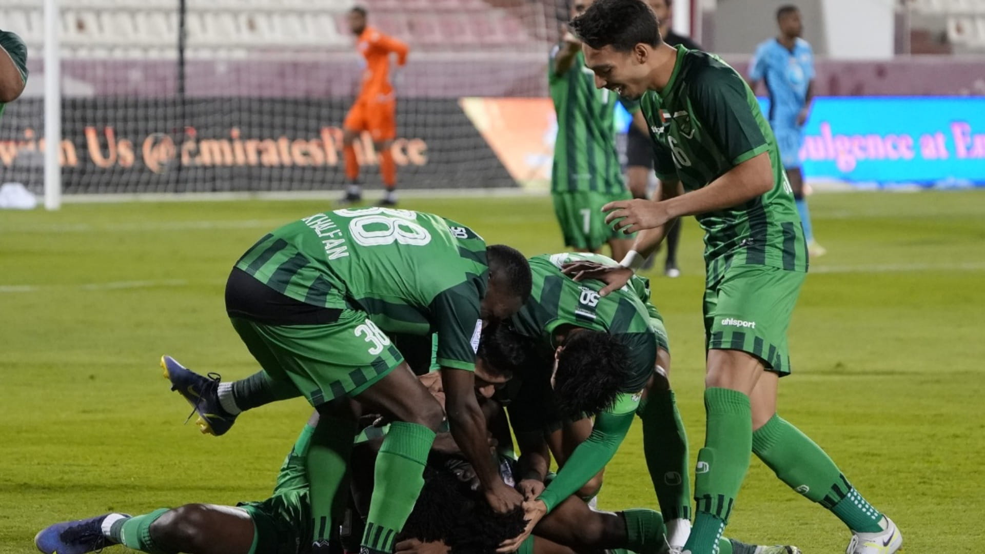 صورة بعنوان: العروبة يفوز على بني ياس في دوري أدنوك للمحترفين 