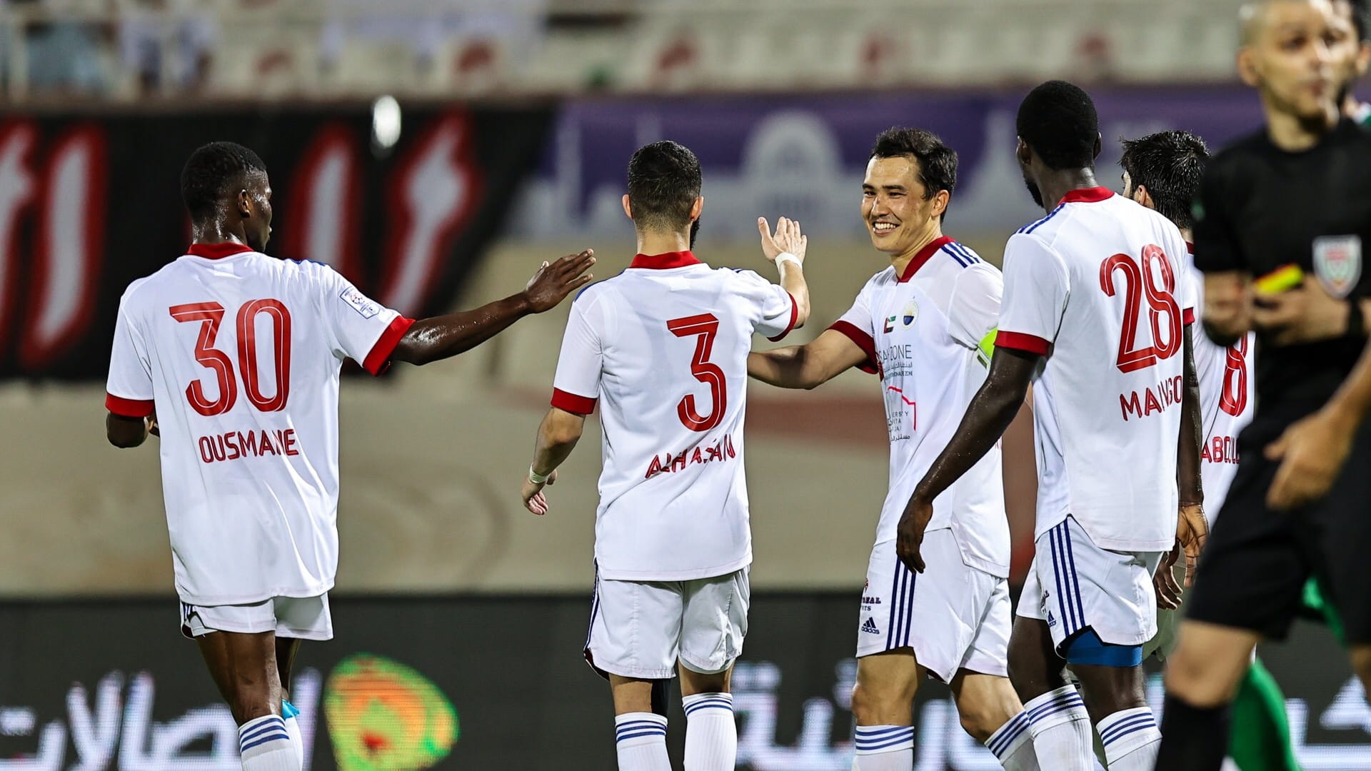 صورة بعنوان: ضمن دوري أدنوك.. الشارقة يفوز على خورفكان بثلاثية 