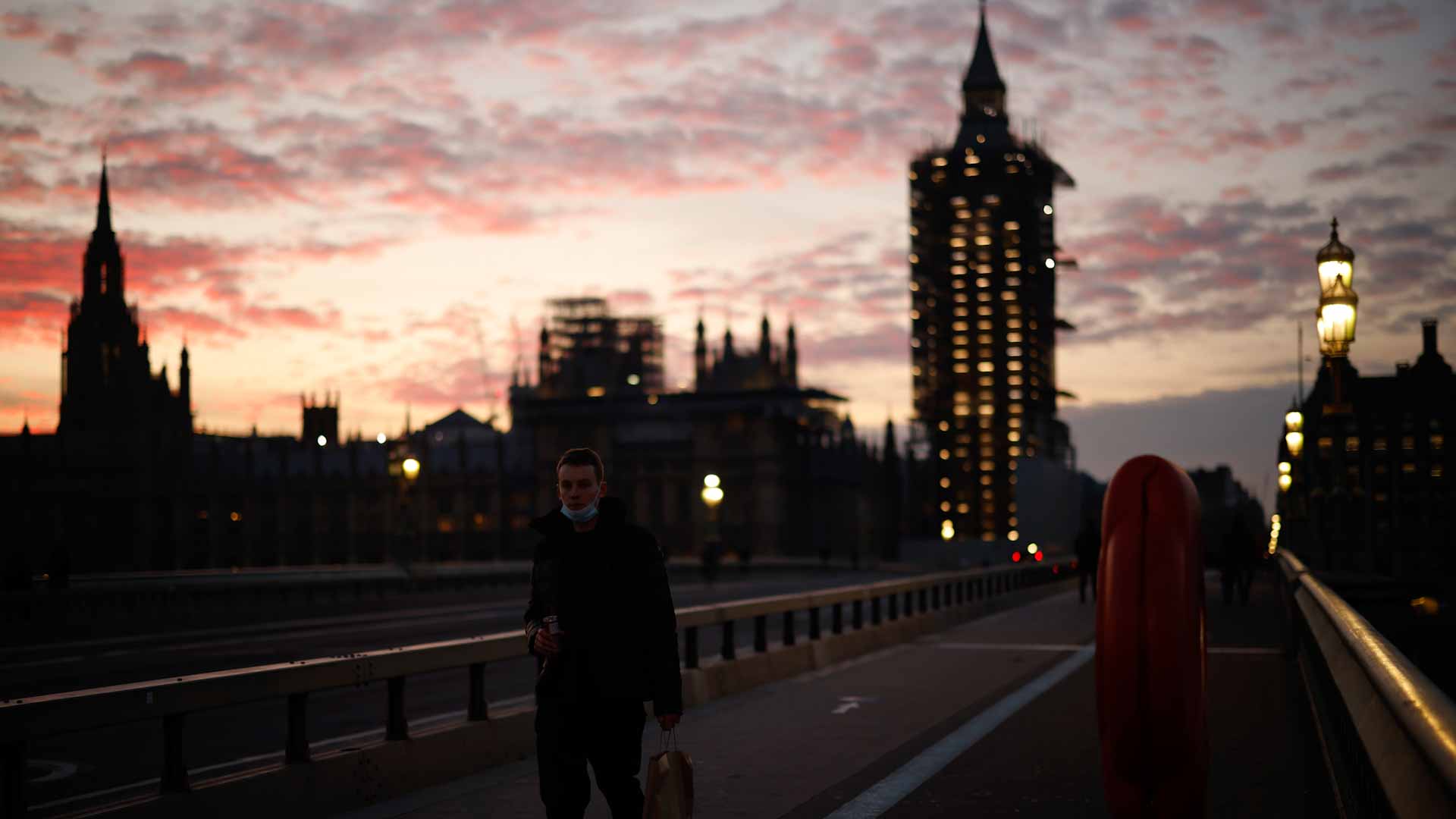 Image for the title: UK economy unexpectedly shrinks in March as recession risks loom 