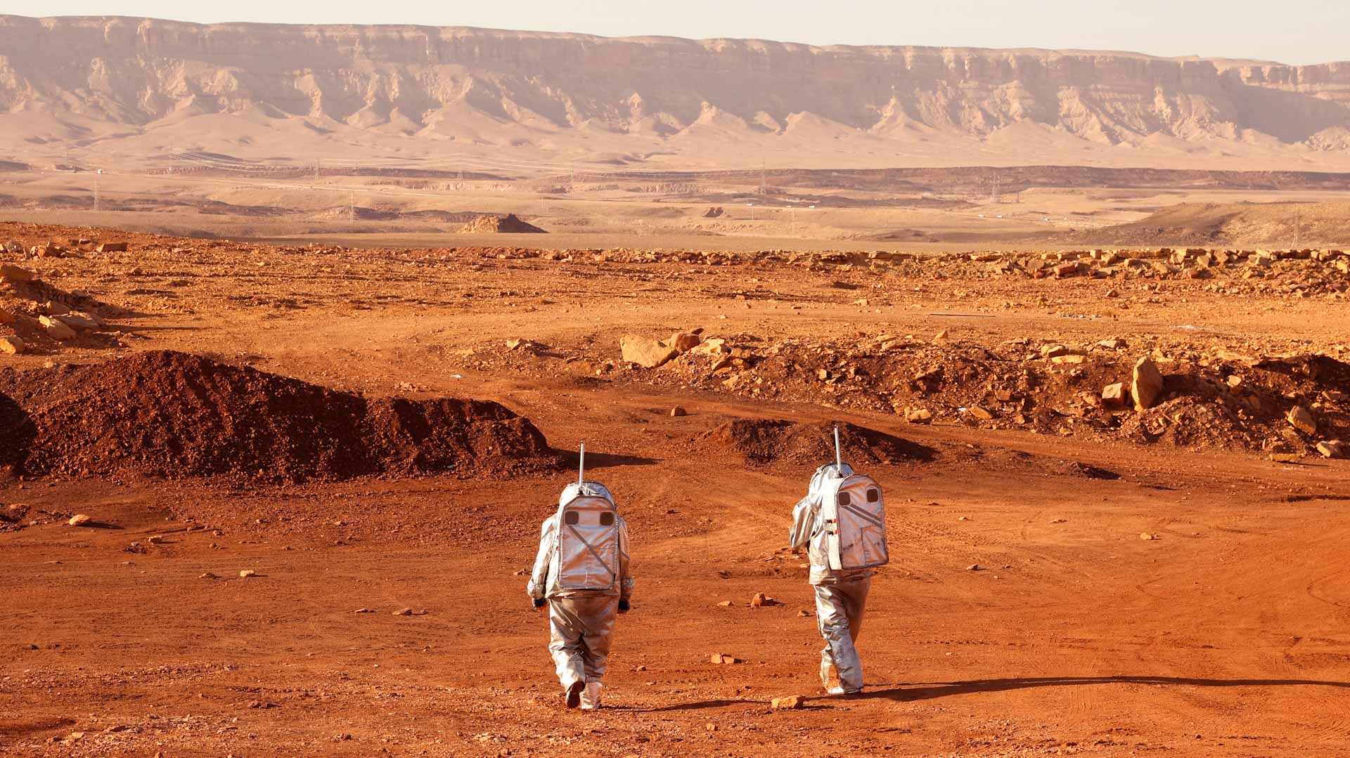 Image for the title: Chinese findings on Mars suggest water existed 