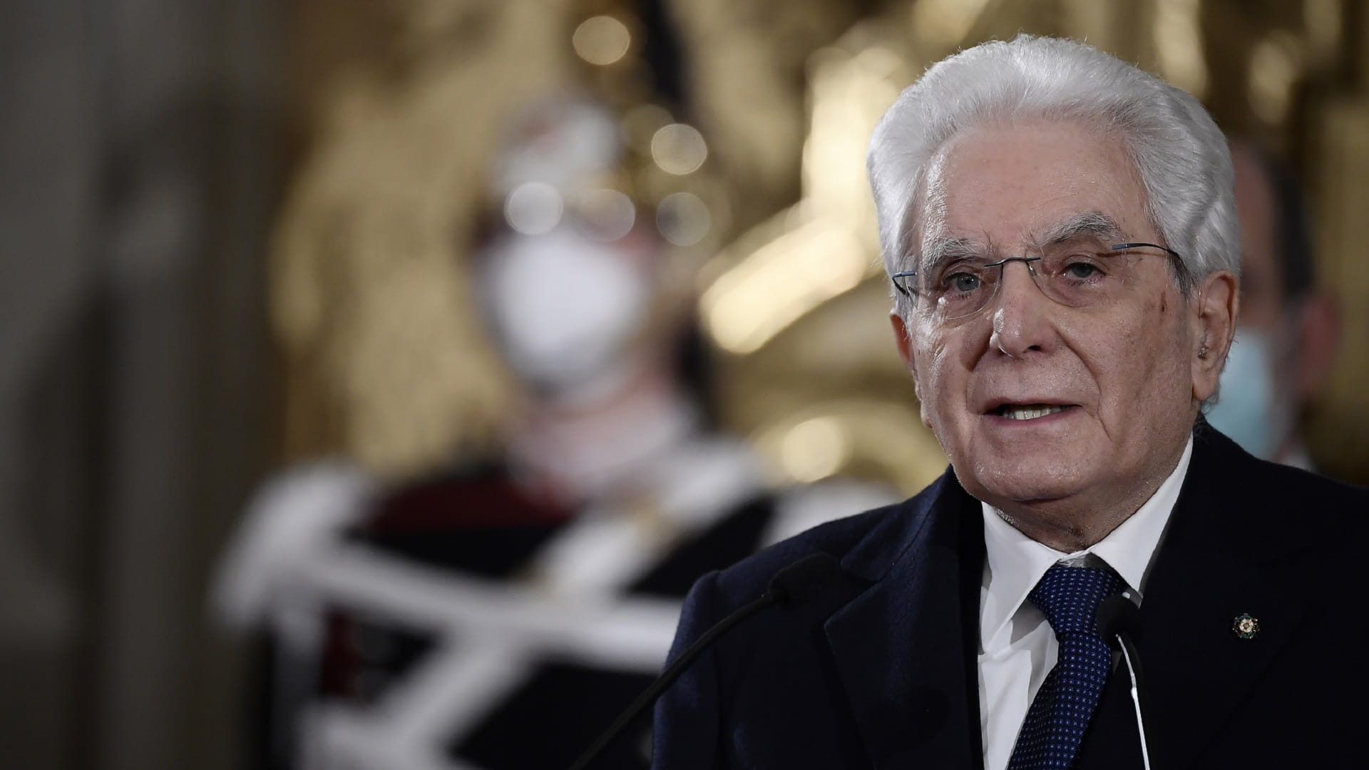 Image for the title: President of Italy congratulates Mohamed bin Zayed 