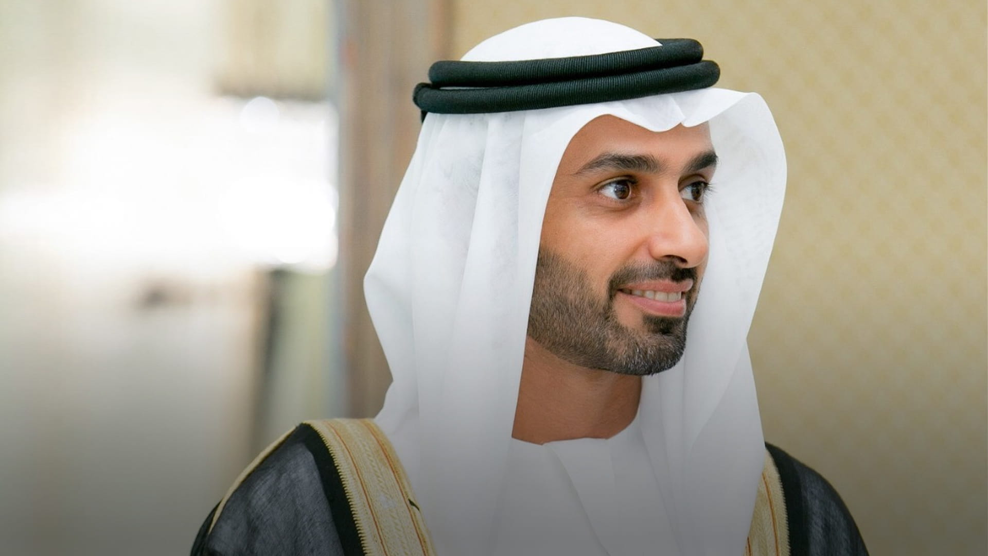 صورة بعنوان: أحمد بن حميد النعيمي يبارك لـ "محمد بن زايد" انتخابه رئيساً للدولة 