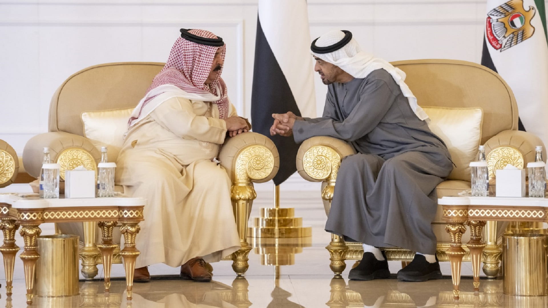 Image for the title: UAE Pres. accepts more condolences on passing of Sheikh Khalifa 