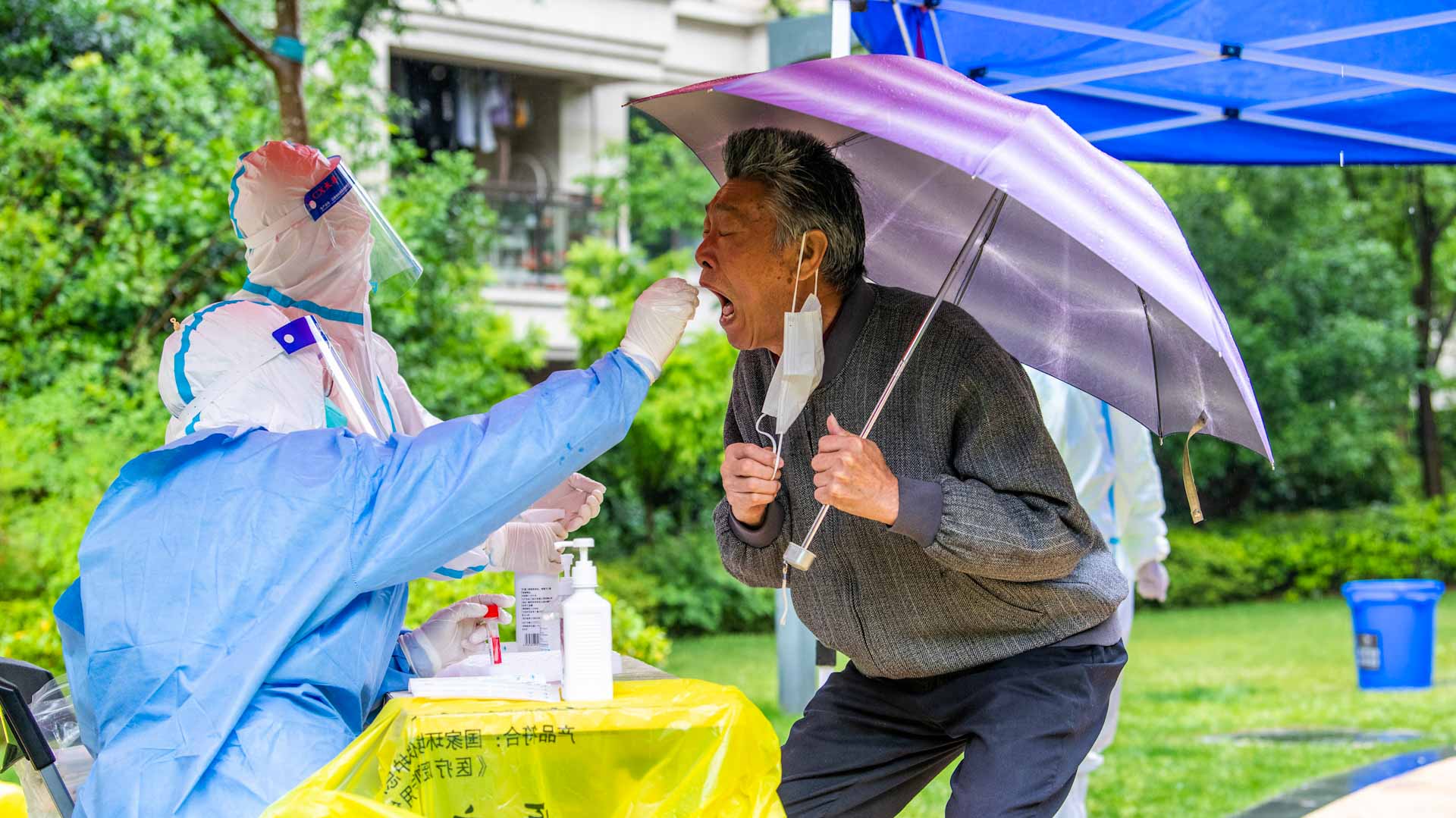Image for the title: Shanghai achieves zero COVID status but normal life is weeks away 