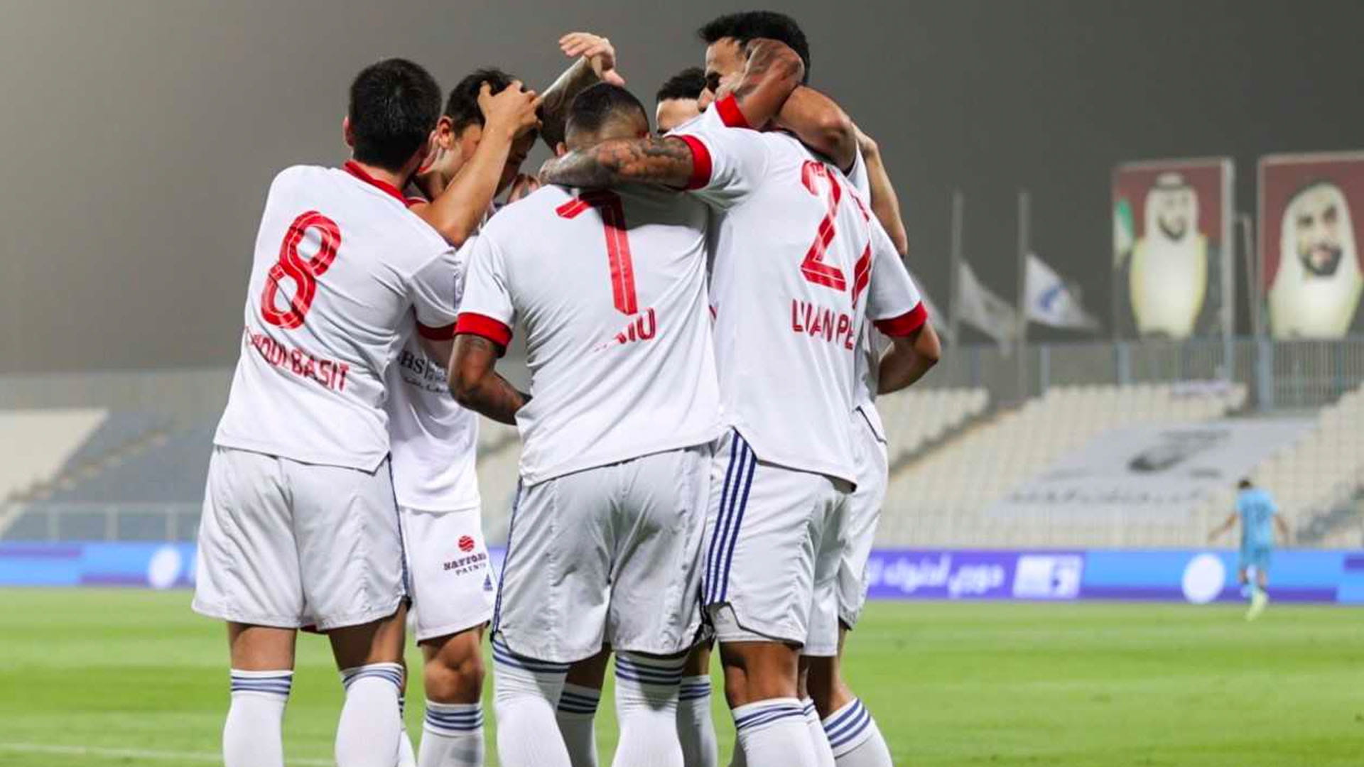 صورة بعنوان: الشارقة يفوز على بني ياس برباعية نظيفة في دوري أدنوك 