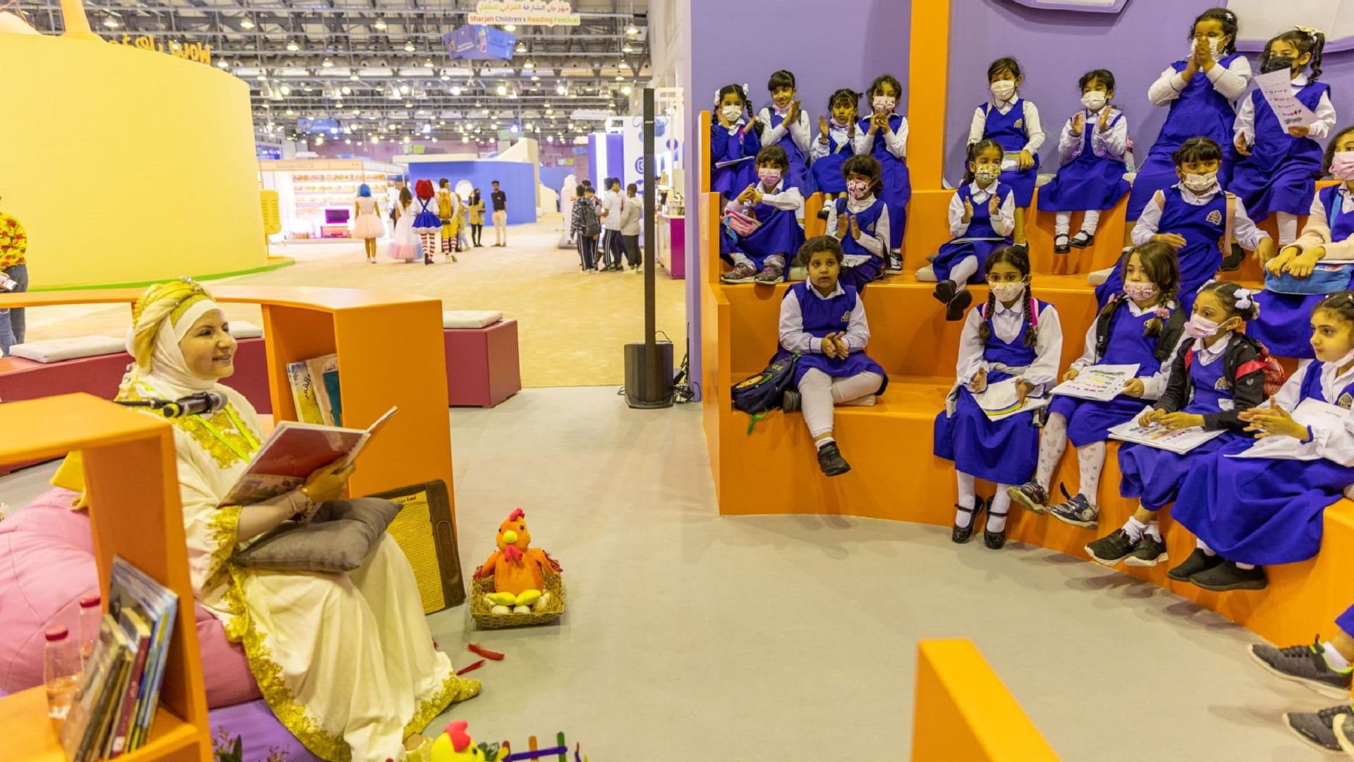 صورة بعنوان: حكواتي المهرجان القرائي.. 100 جلسة في عوالم التشويق والمغامرات 