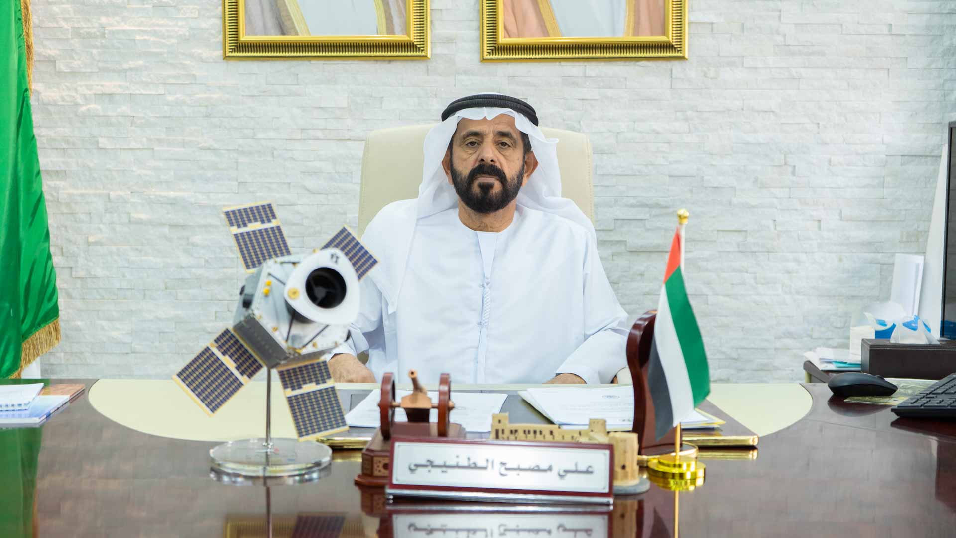 صورة بعنوان: علي مصبح الطنيجي: محمد بن زايد.. قائد ملهم برؤية ثاقبة  