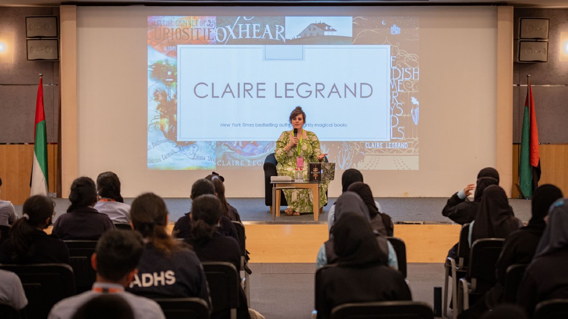 Image for the title: Claire Legrand at SCRF 2022: Believe in power of your daydreams 
