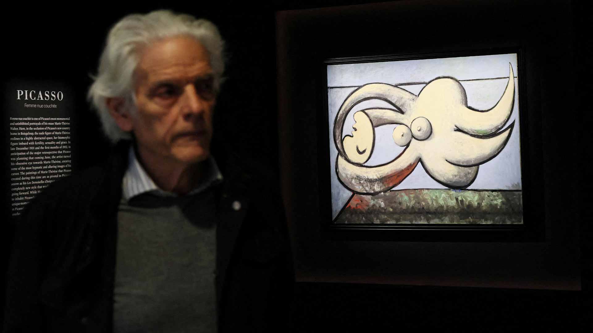 Image for the title: Picasso painting sells for $67.5 million at New York auction 