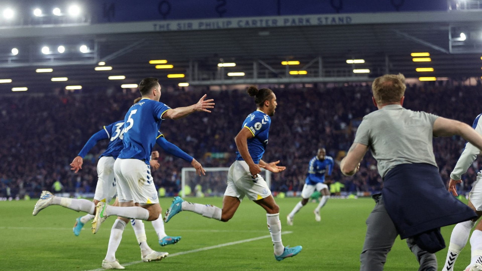 صورة بعنوان: إيفرتون يضمن بقاءه في الدوري الإنجليزي الممتاز  