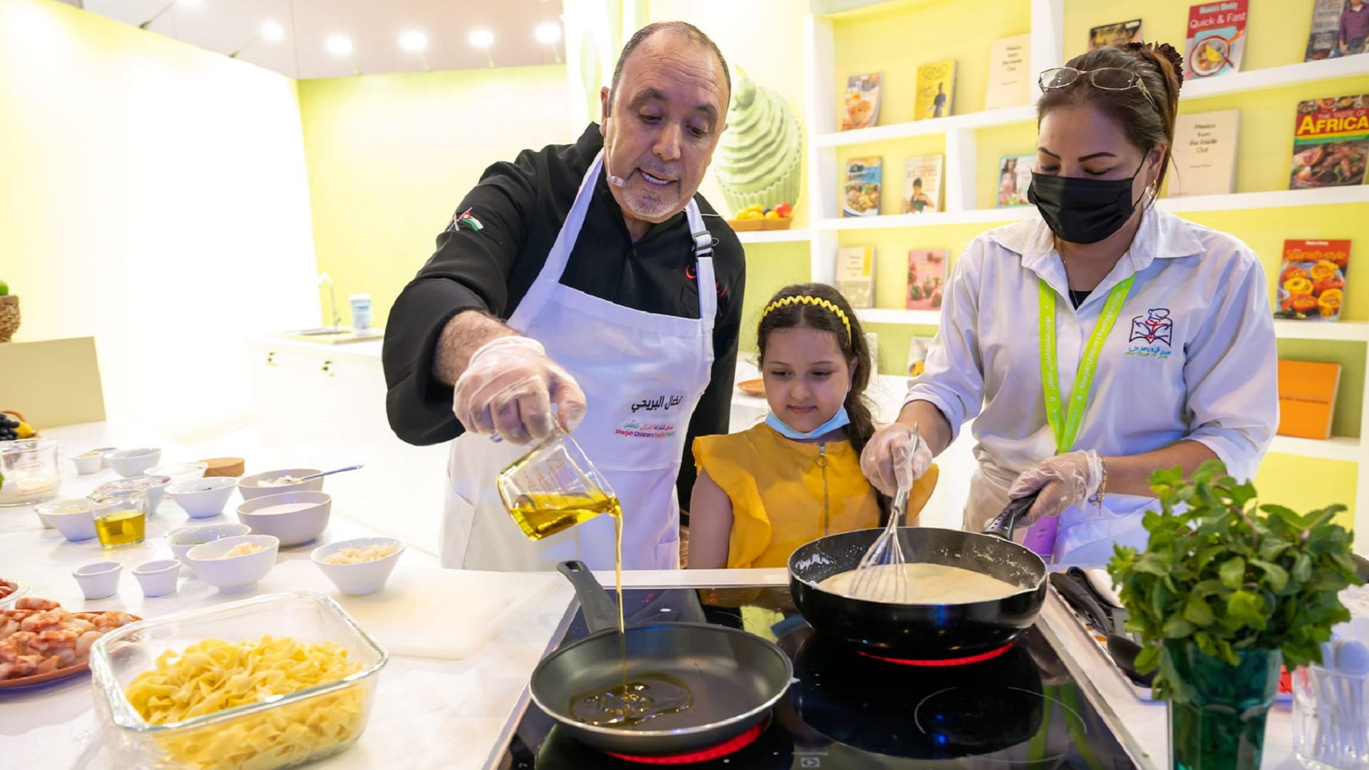 Image for the title: Young foodies cook up a delicious storm at  SCRF 