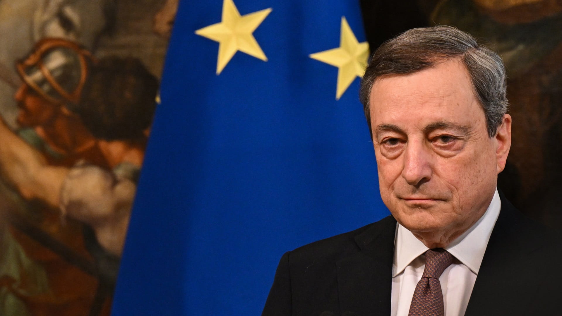 Image for the title: Italy PM says independence from Russian gas to take longer 