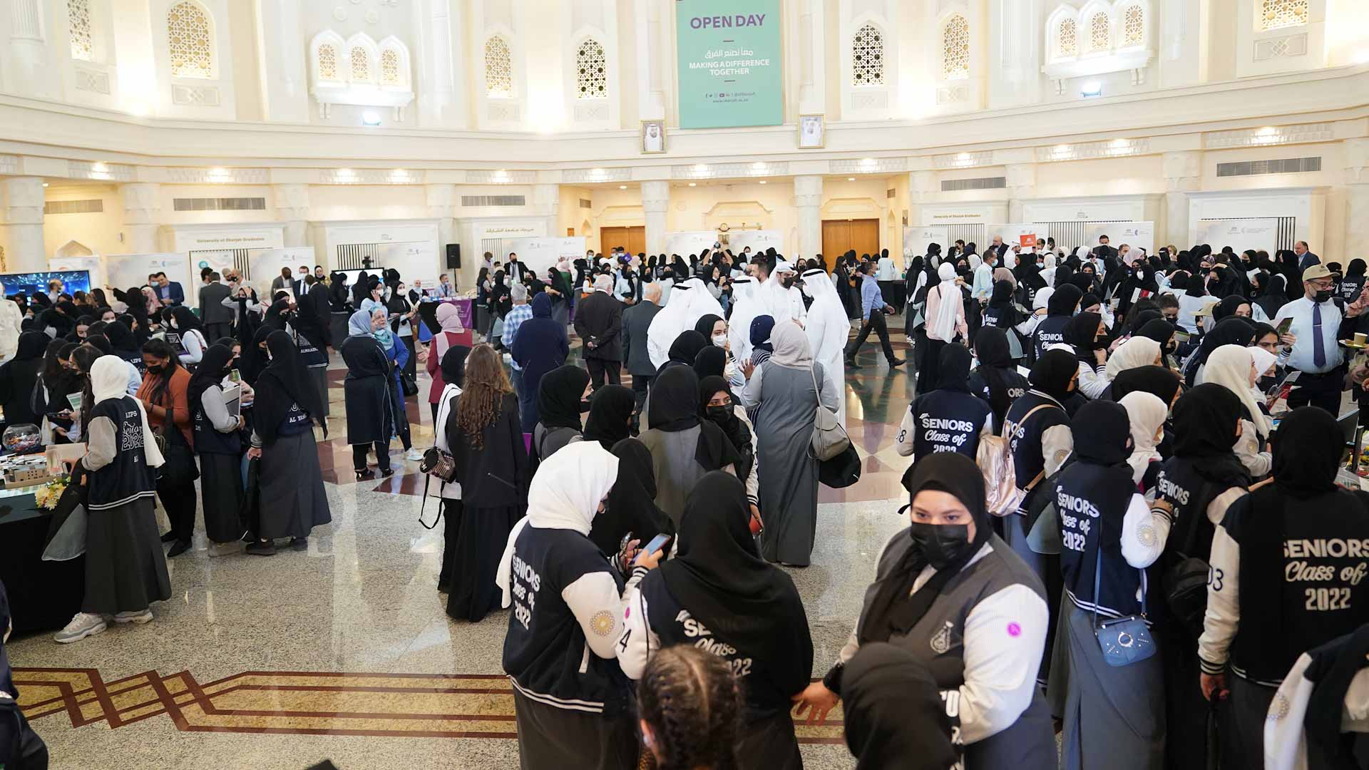 صورة بعنوان: جامعة الشارقة تنظم اليوم المفتوح لطلبة المرحلة الثانوية  