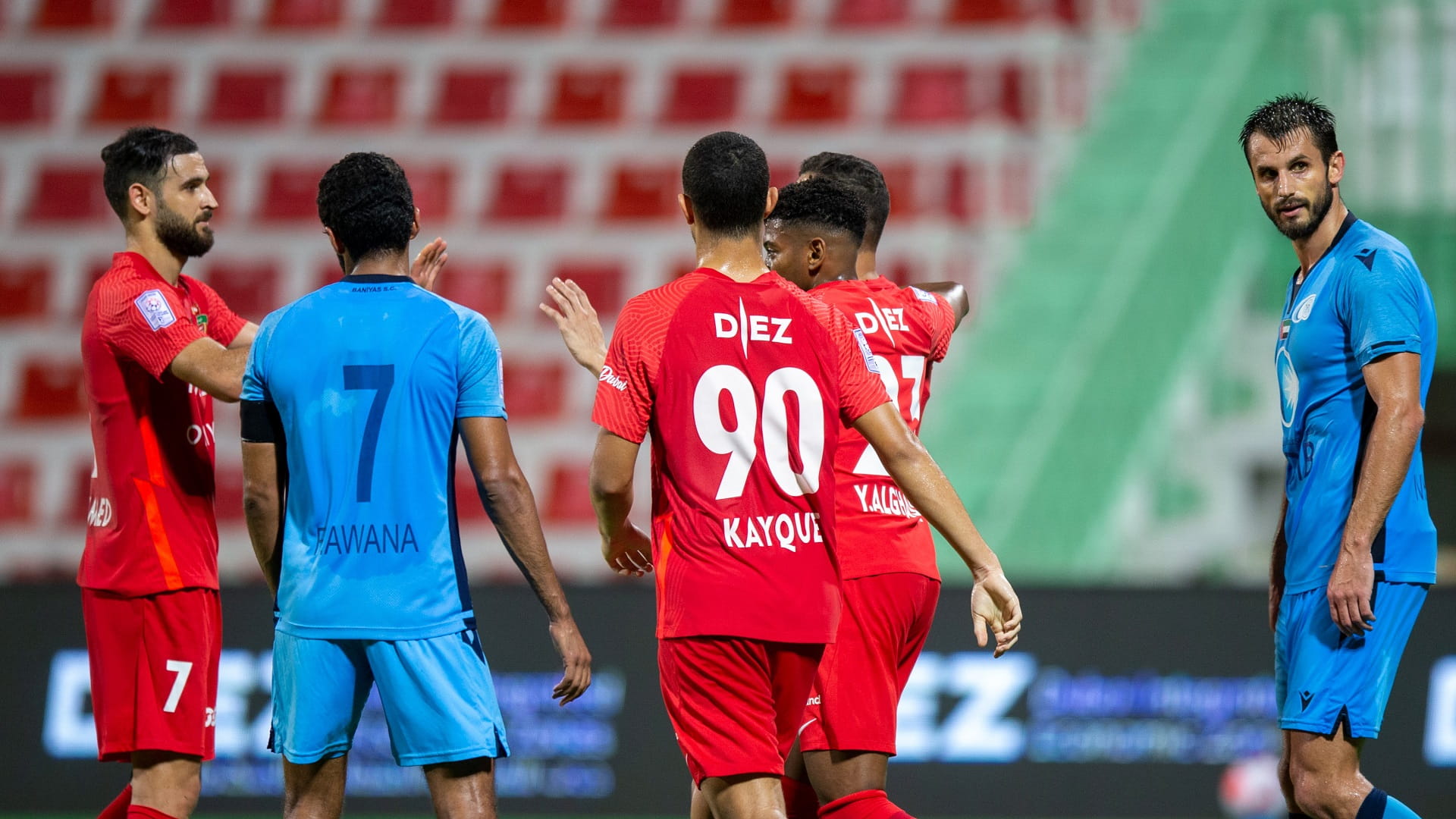 صورة بعنوان: دوري أدنوك للمحترفين: شباب الأهلي يفوز على بني ياس 