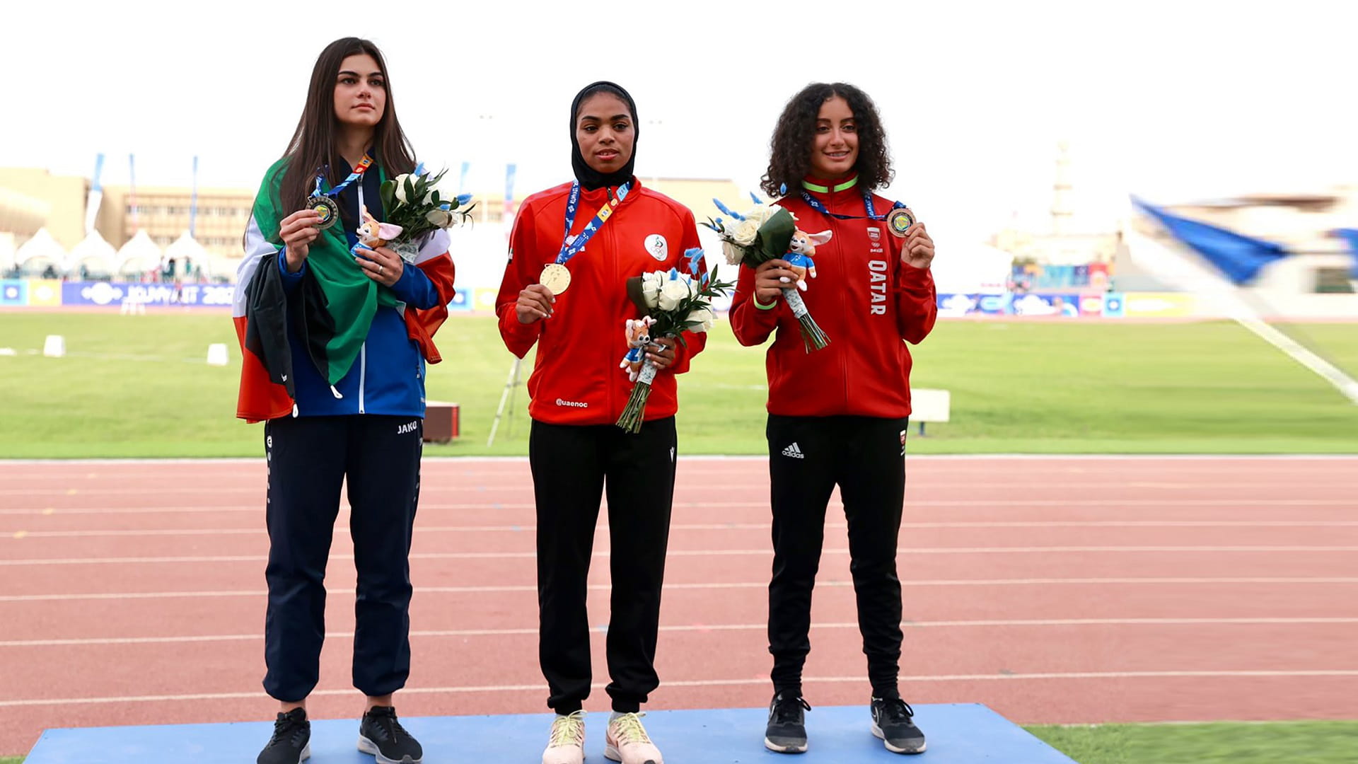 صورة بعنوان: لاعبات" الشارقة الرياضي" يحصدن 8 ميداليات "بخليجية" الكويت 