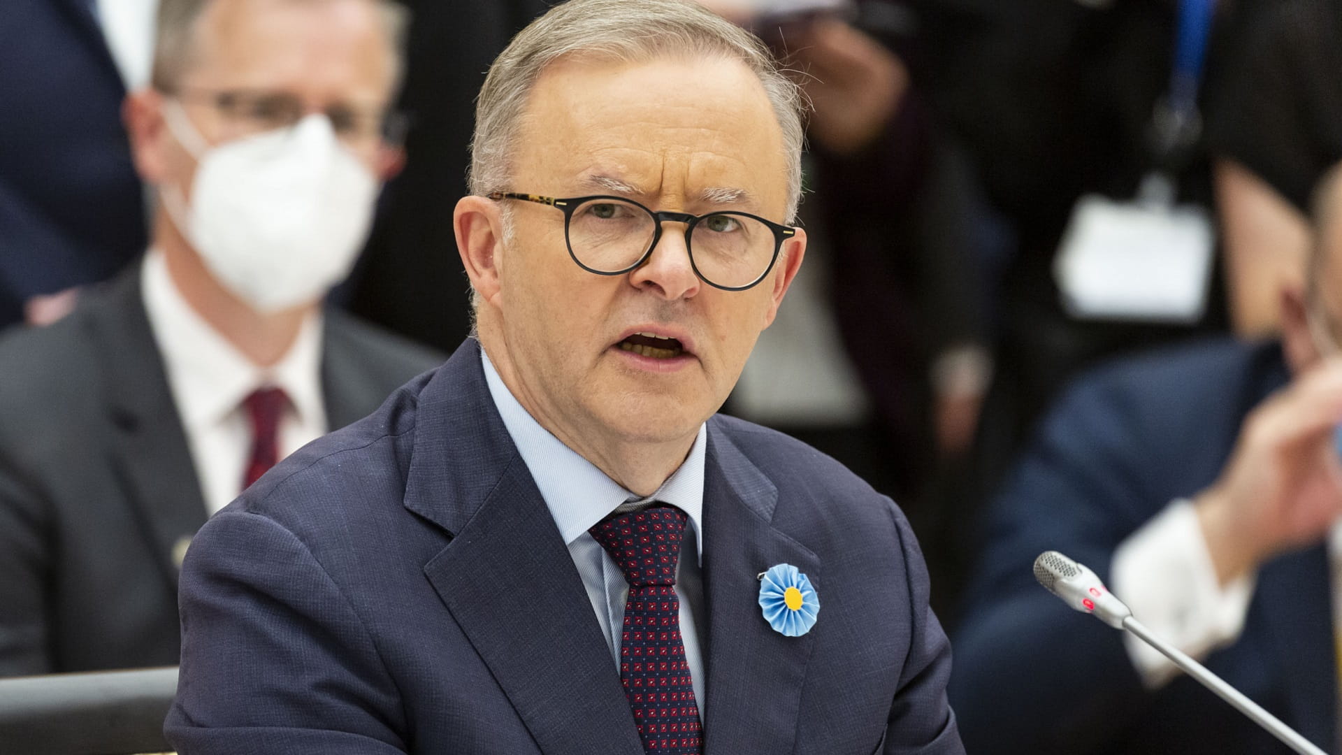 Image for the title: China congratulates Australia's Albanese in hint at thawing ties 