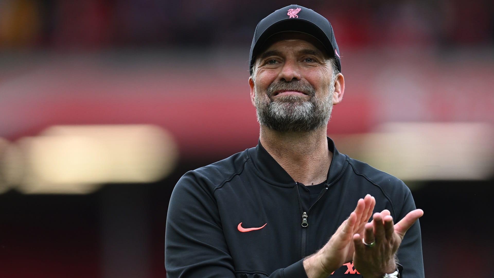 Image for the title: Klopp named Premier League manager of the year 