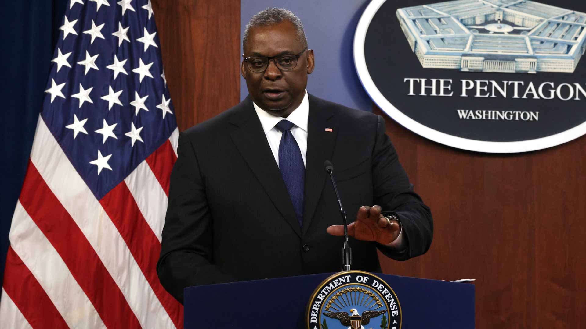 Image for the title: U.S. still 'a ways away' from sending troops back into Ukraine 